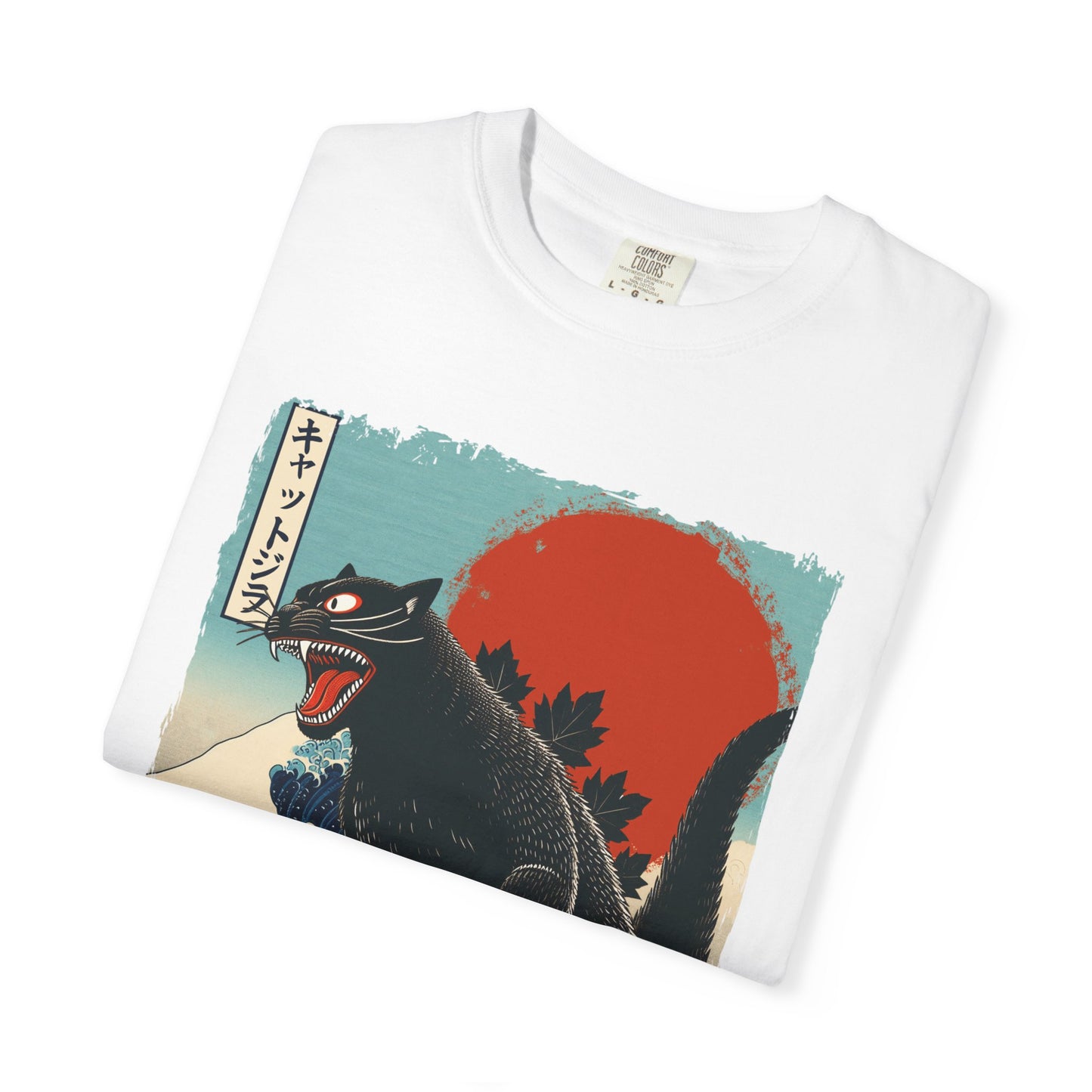 Catzilla Japanese Art T-Shirt