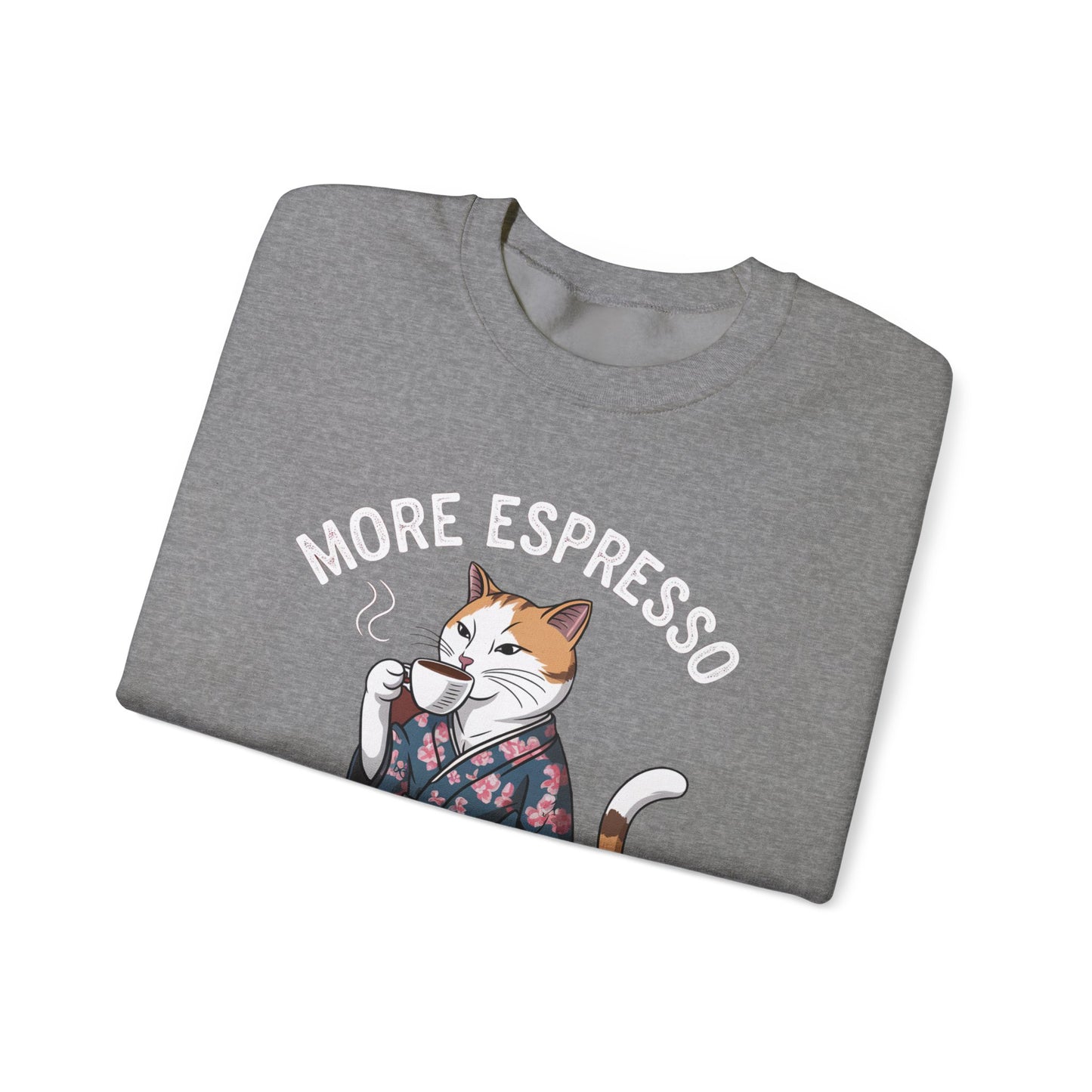More Espresso Less Depresso Crewneck Sweatshirt