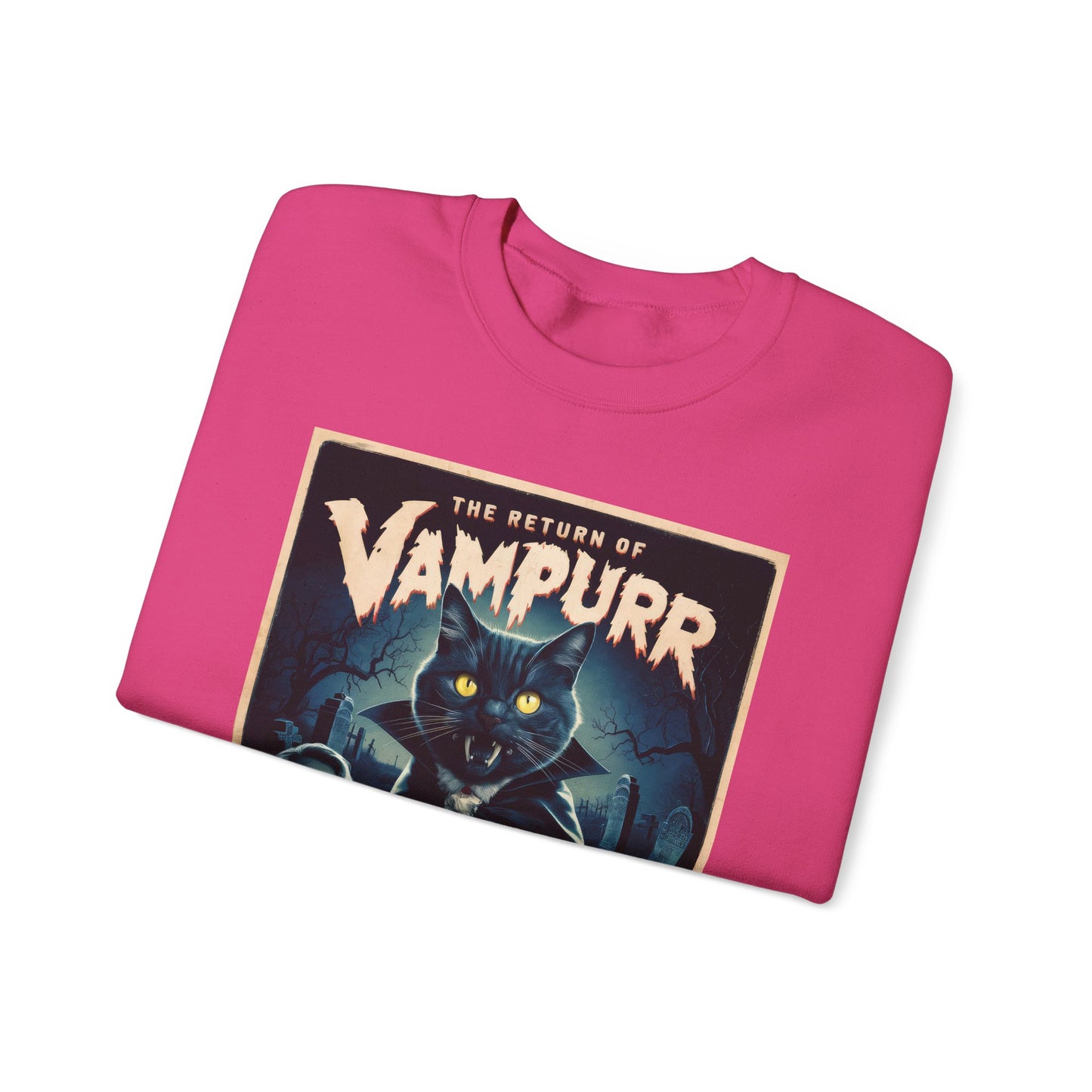 The Return Of Vampurr Movie Crewneck Sweatshirt