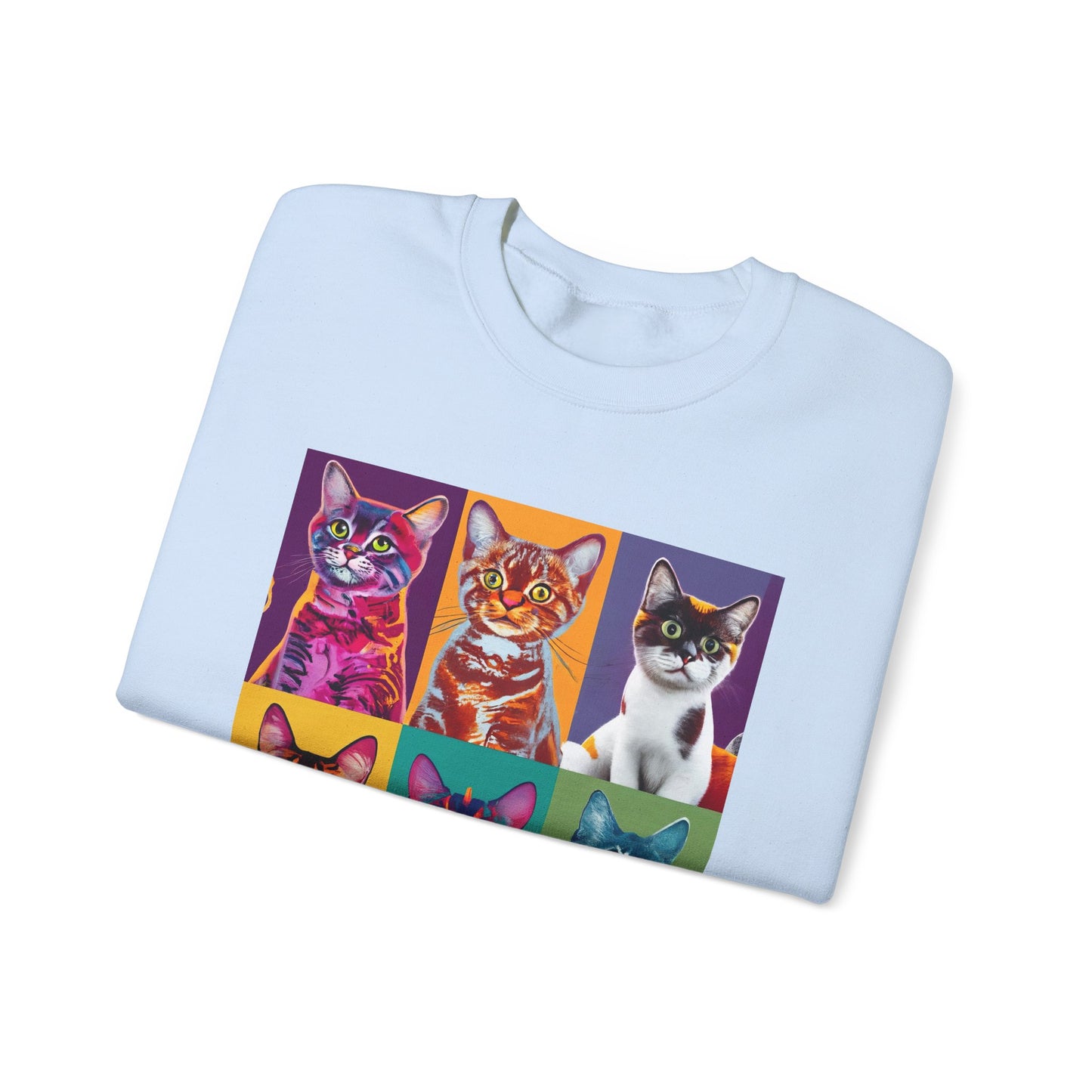 Catty Warhol Crewneck Sweatshirt