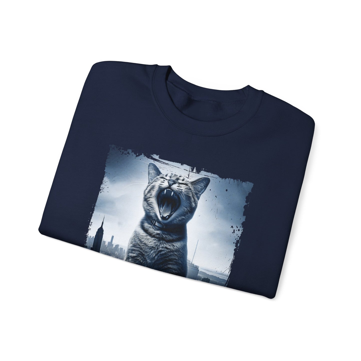 Catzilla Movie Crewneck Sweatshirt