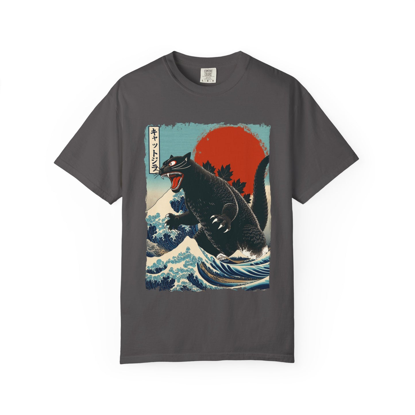 Catzilla Japanese Art T-Shirt