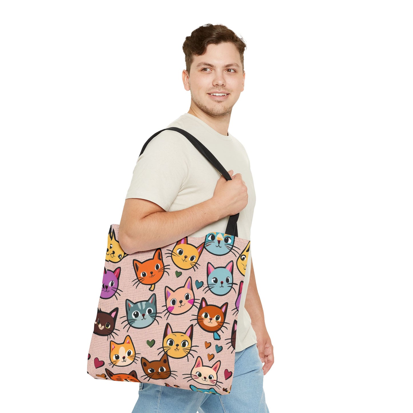 Chibi Cats Tote Bag