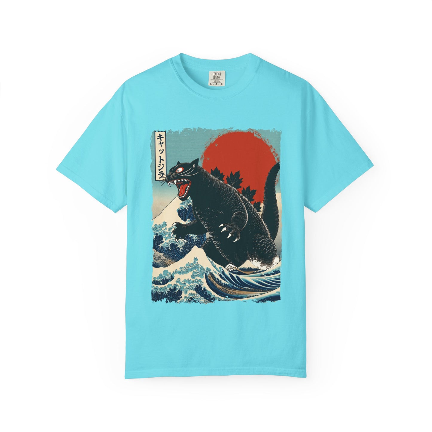 Catzilla Japanese Art T-Shirt
