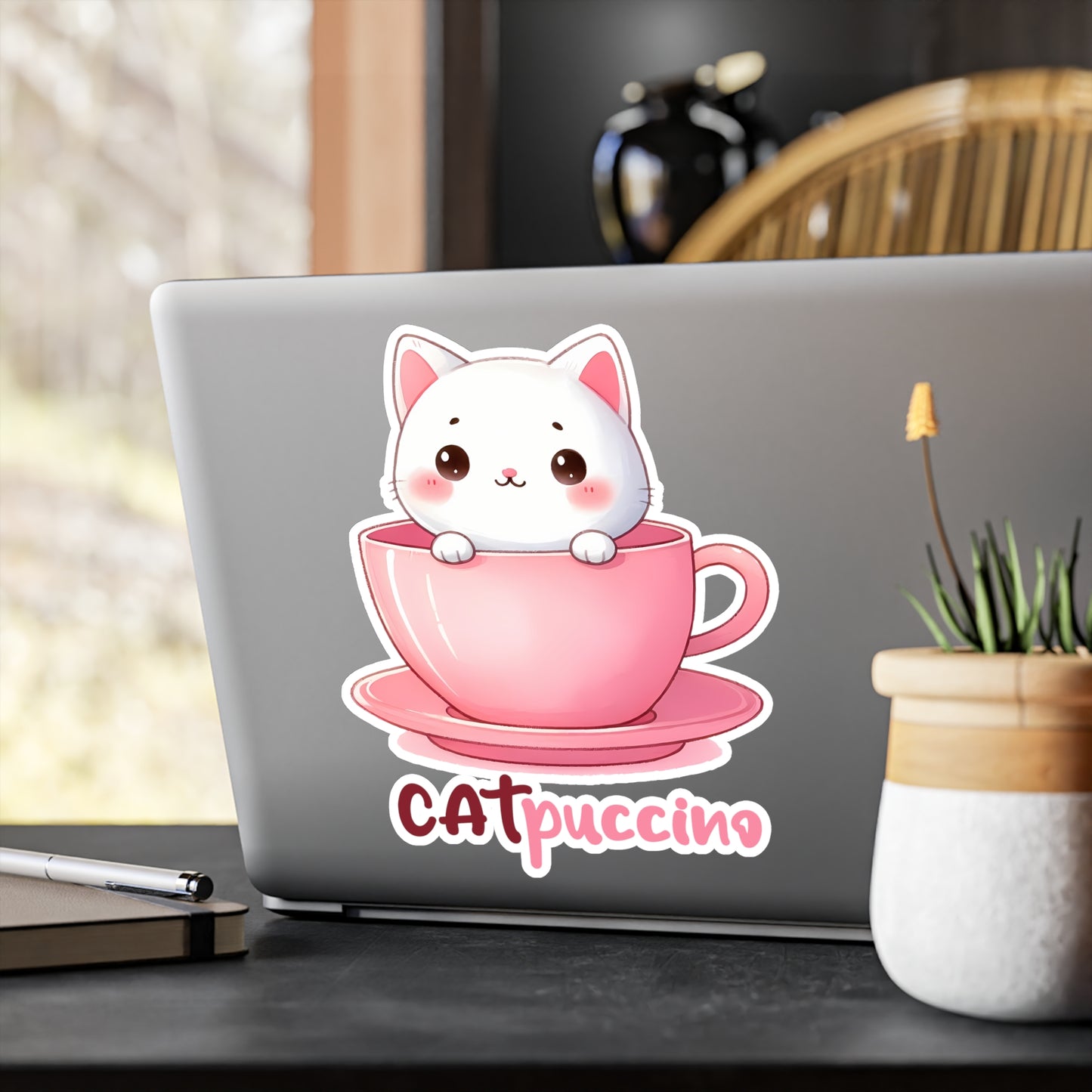 CATpuccino Vinyl Decal Sticker