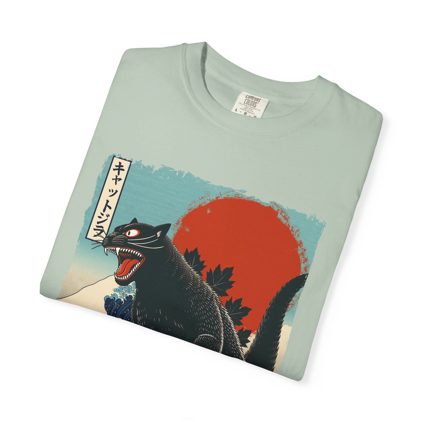 Catzilla Japanese Art T-Shirt