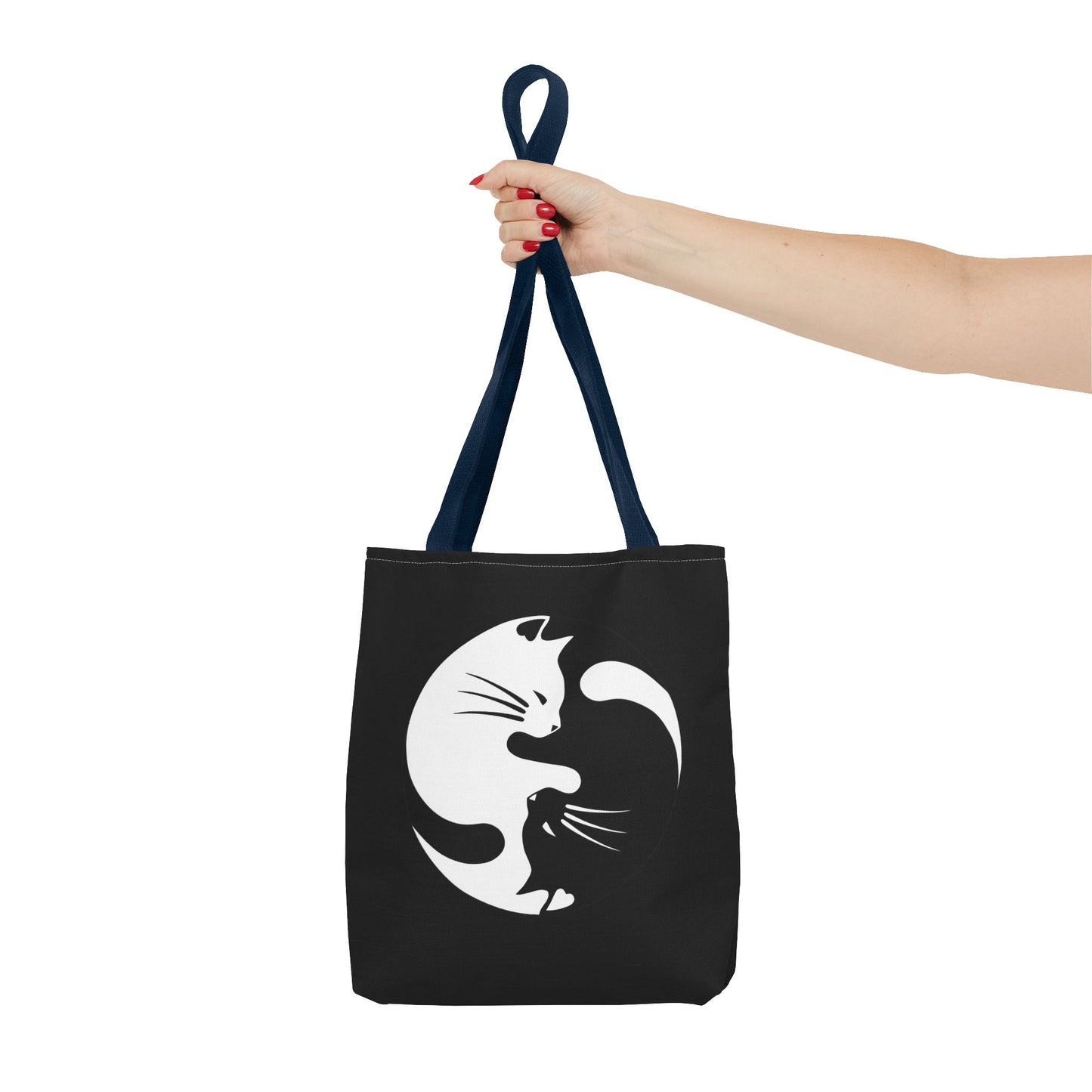 Yin Yang Kitties Tote Bag