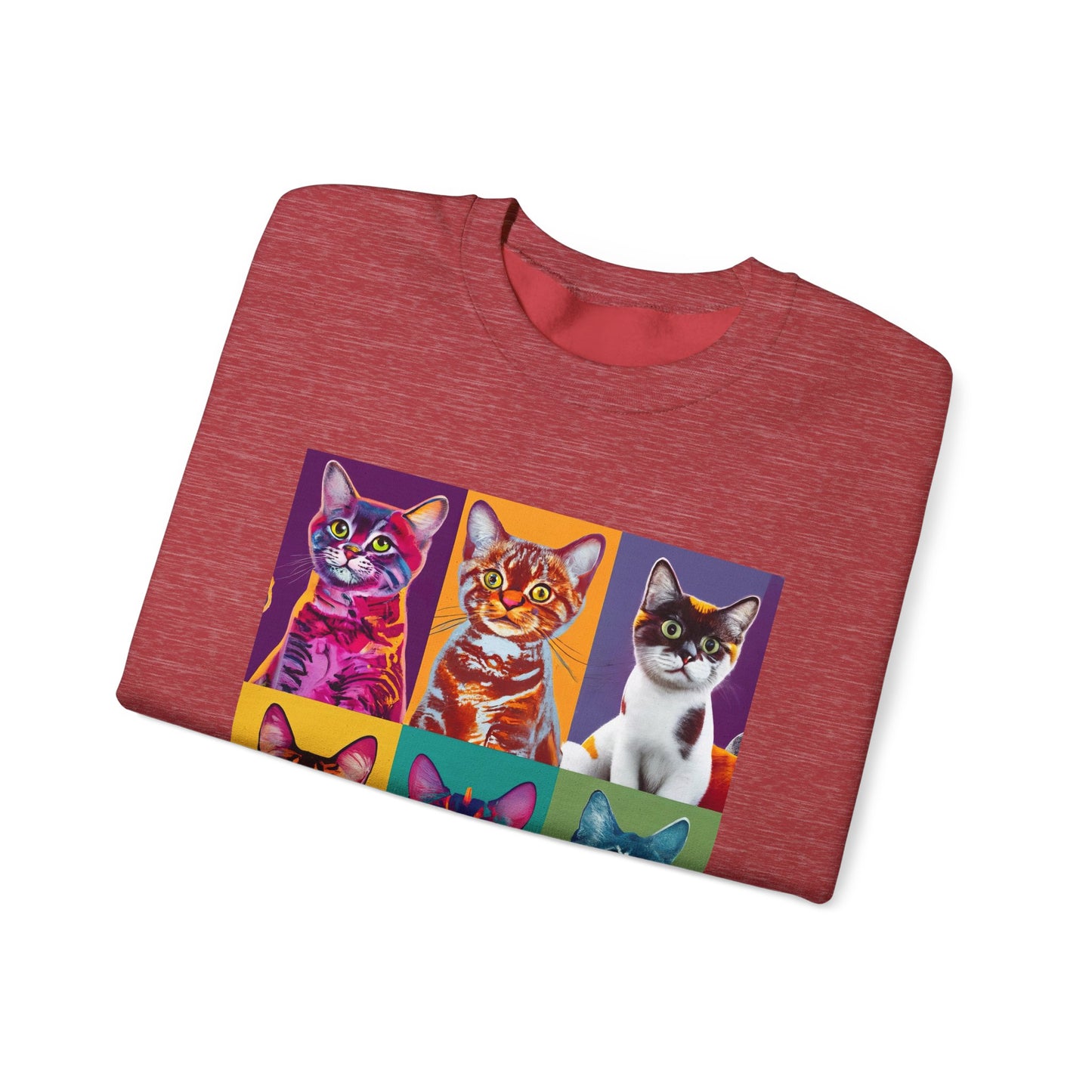 Catty Warhol Crewneck Sweatshirt