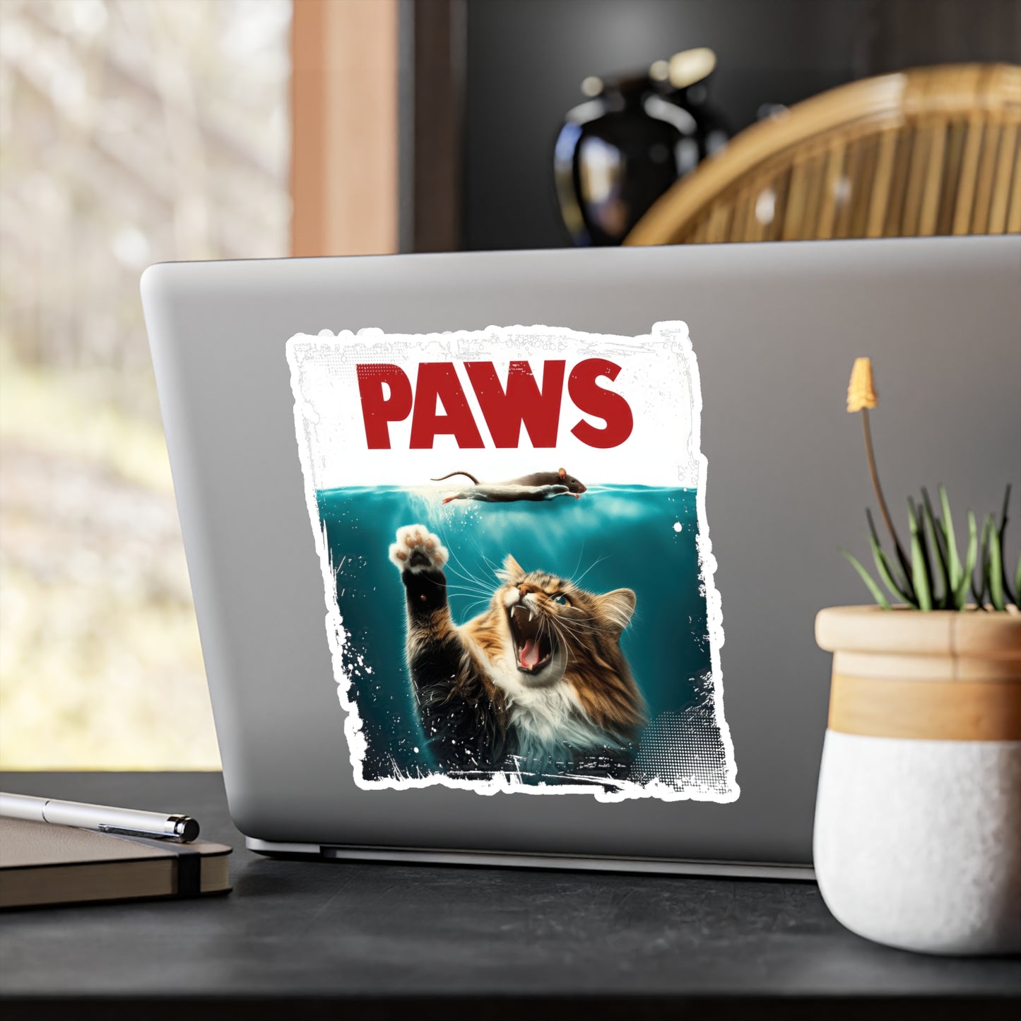 Paws Movie Vinyl Decal