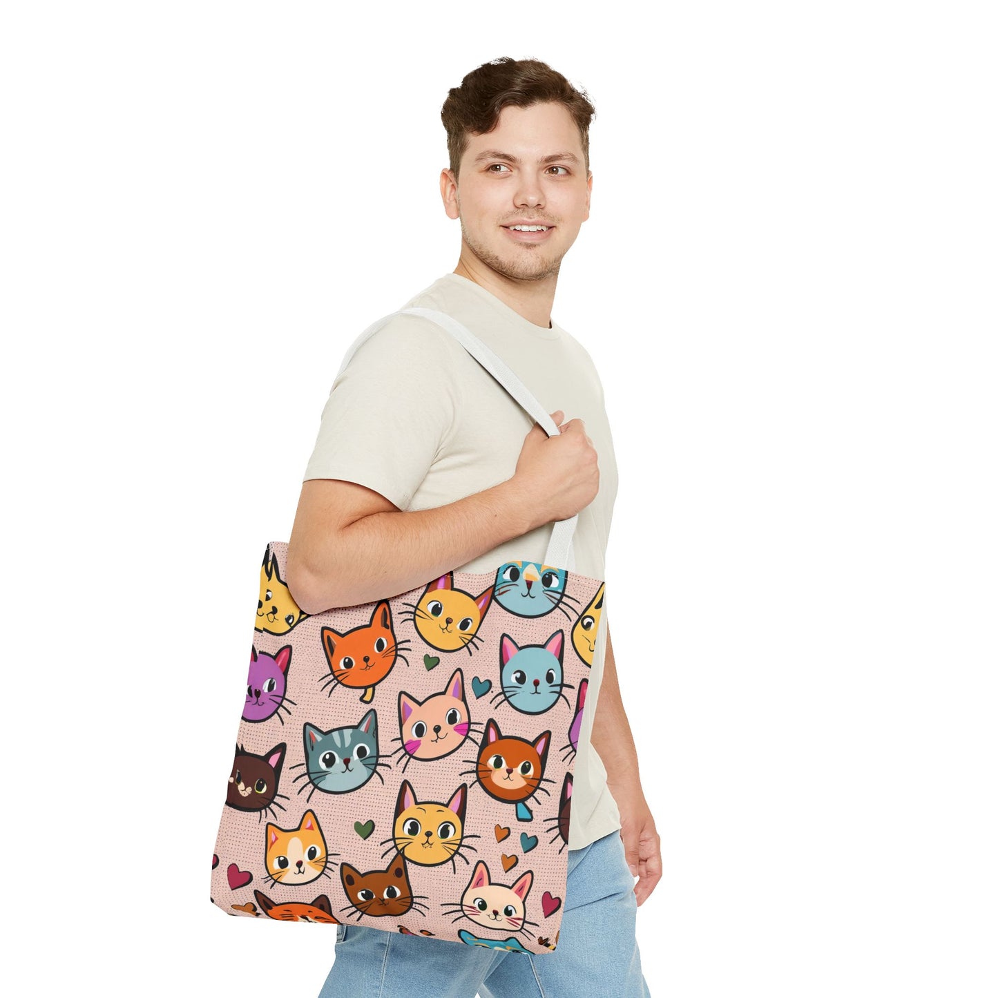 Chibi Cats Tote Bag