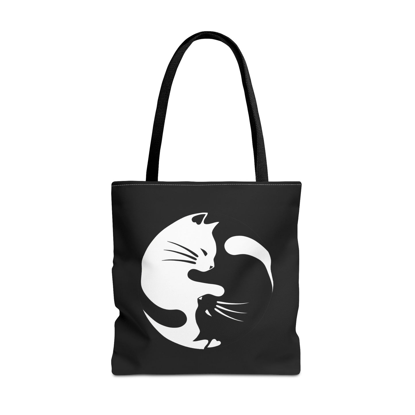Yin Yang Kitties Tote Bag