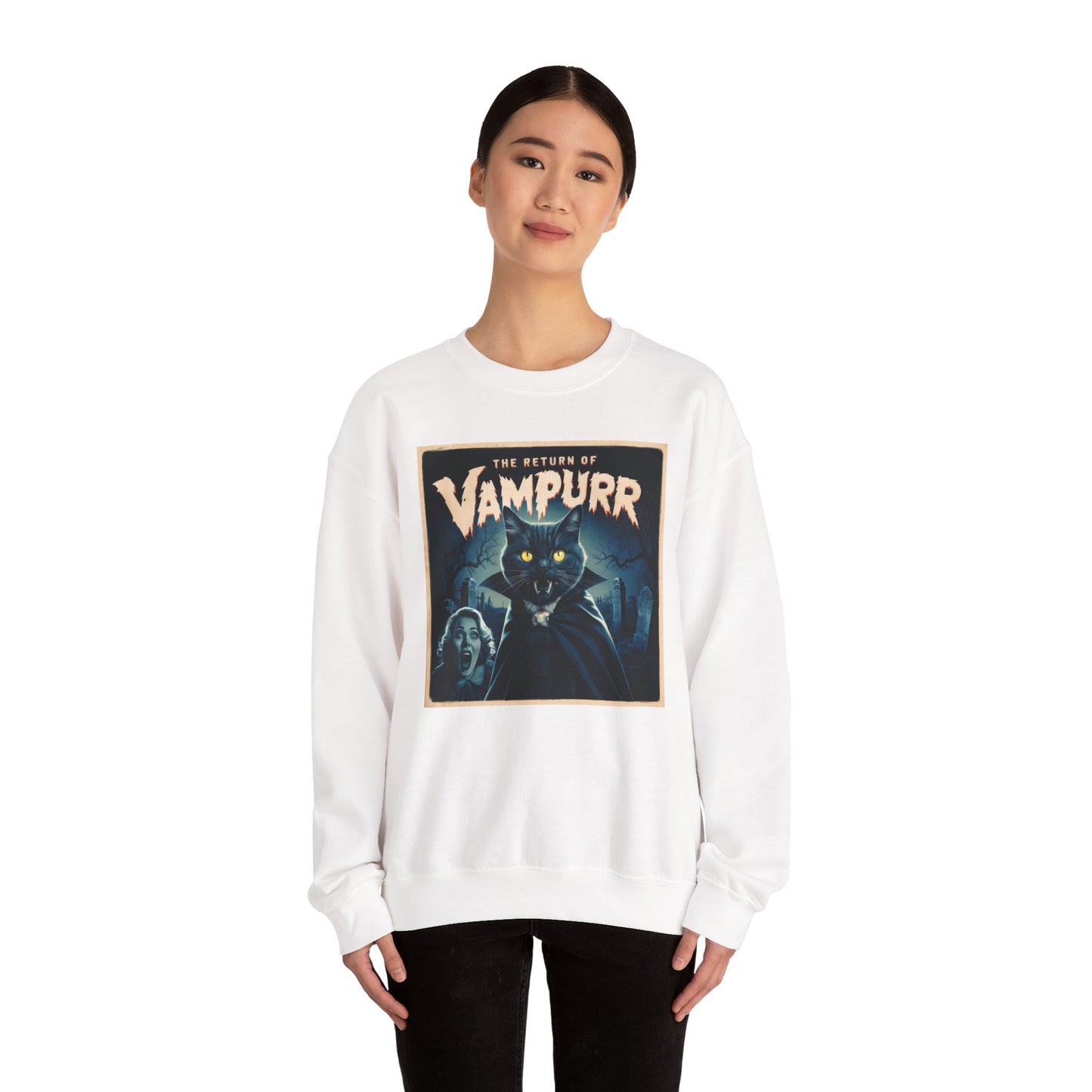 The Return Of Vampurr Movie Crewneck Sweatshirt