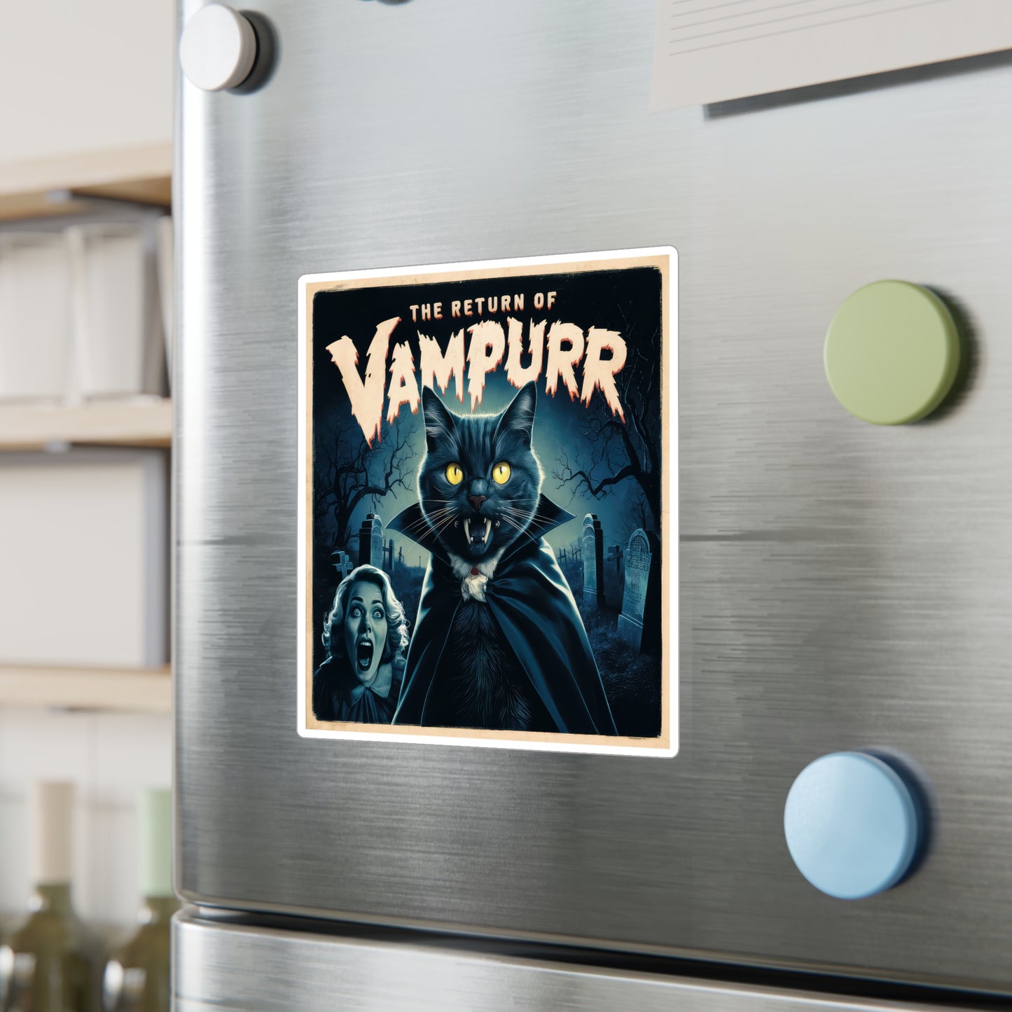 The Return Of Vampurr Movie Vinyl Decal