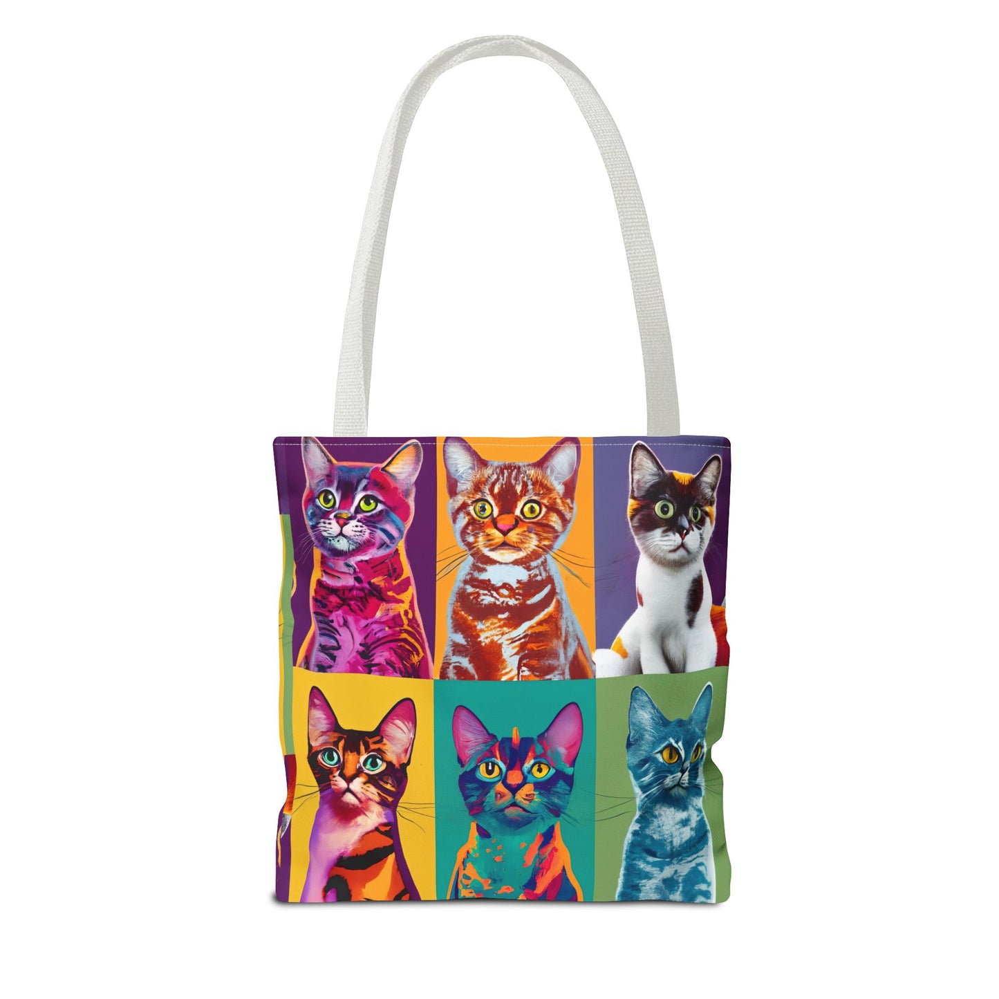 Catty Warhol Tote Bag
