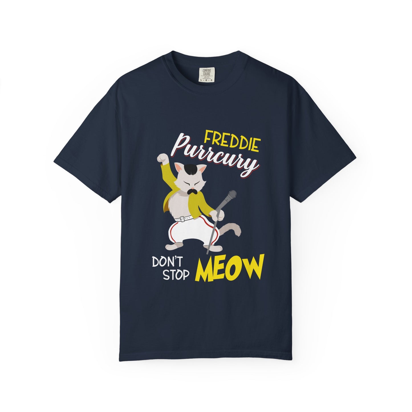 Freddie Purrcury Don’t Stop Meow T-Shirt