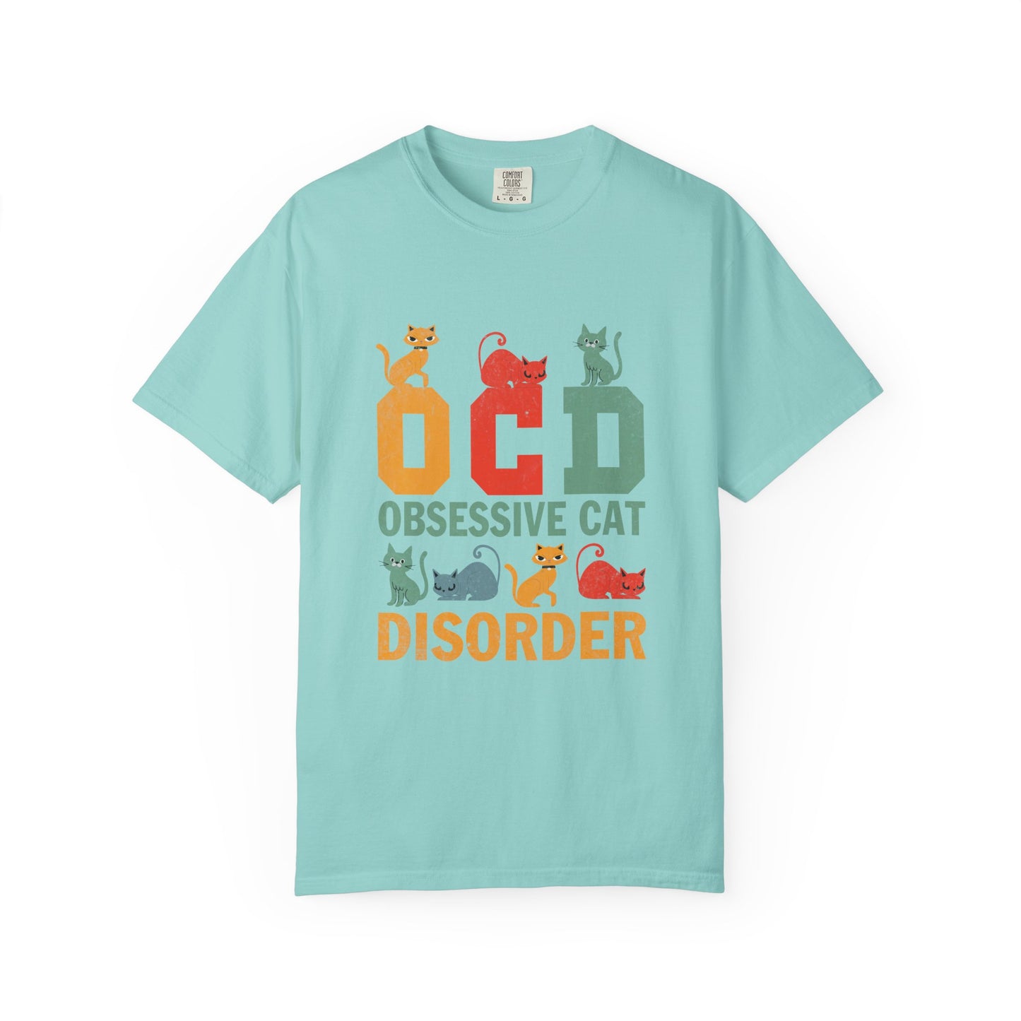 OCD Obsessive Cat Disorder T-Shirt