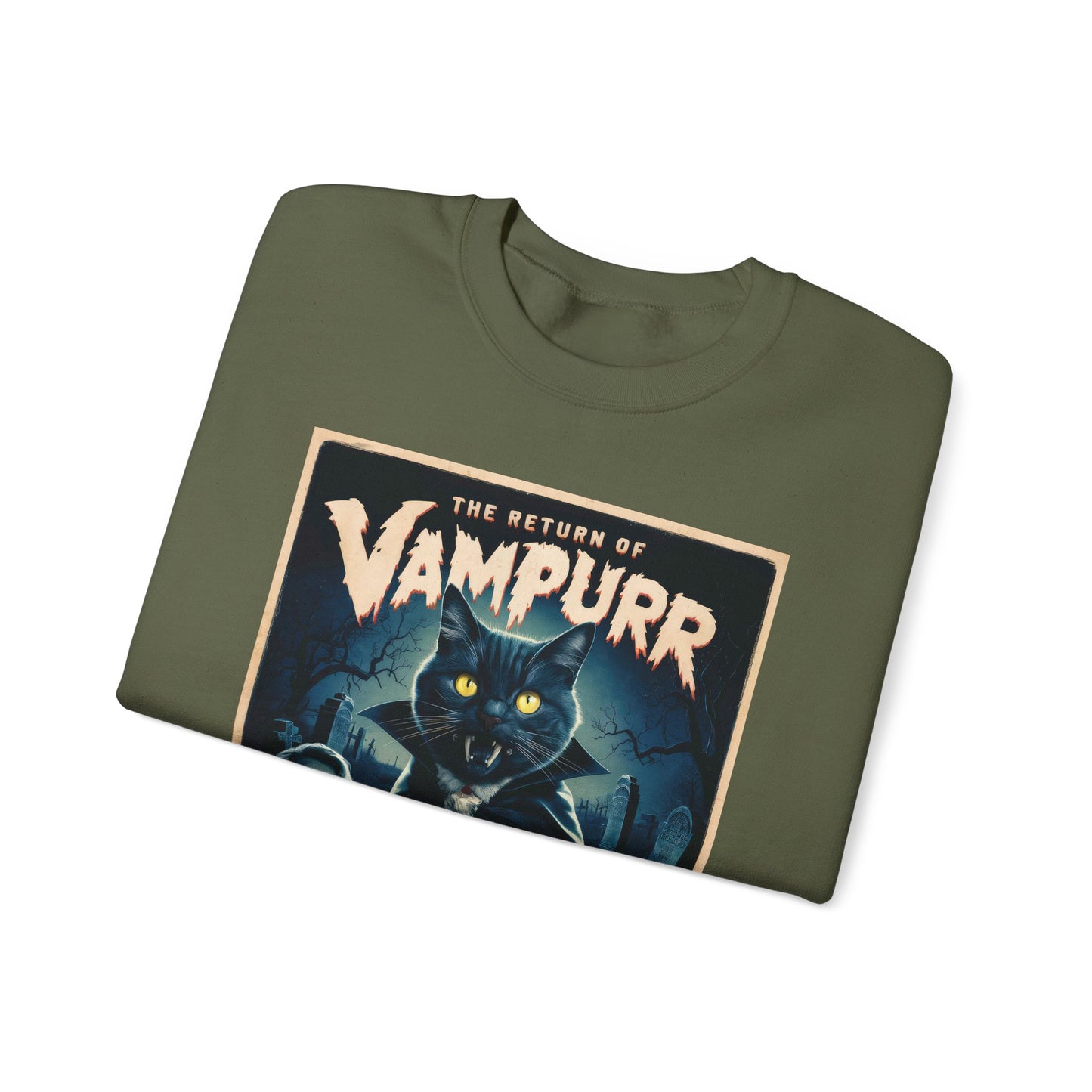 The Return Of Vampurr Movie Crewneck Sweatshirt