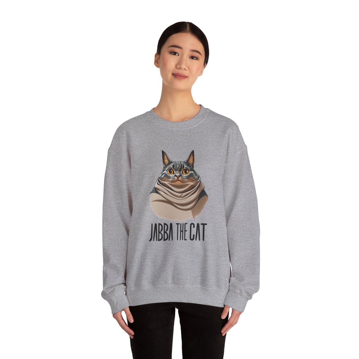 Jabba The Cat Crewneck Sweatshirt