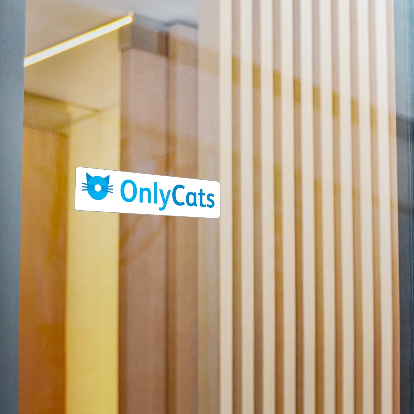 OnlyCats Logo Vinyl Decal Sticker