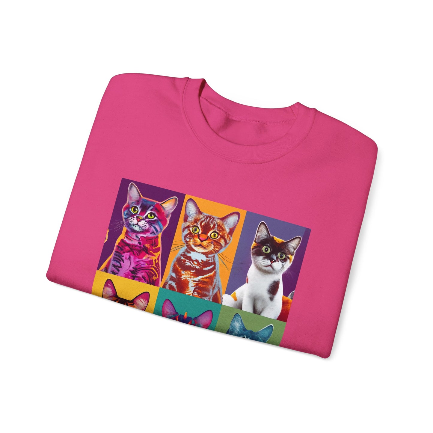 Catty Warhol Crewneck Sweatshirt