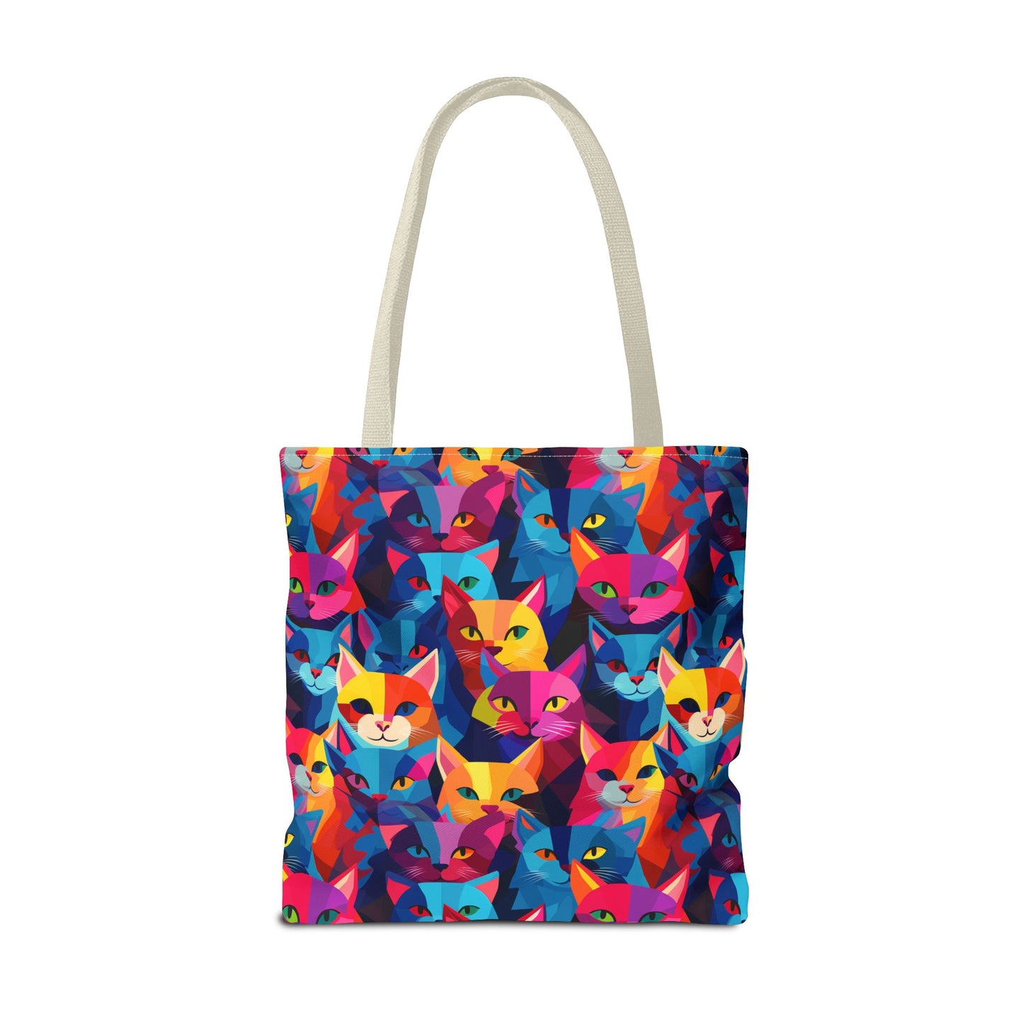 Prismatic Paws Tote Bag