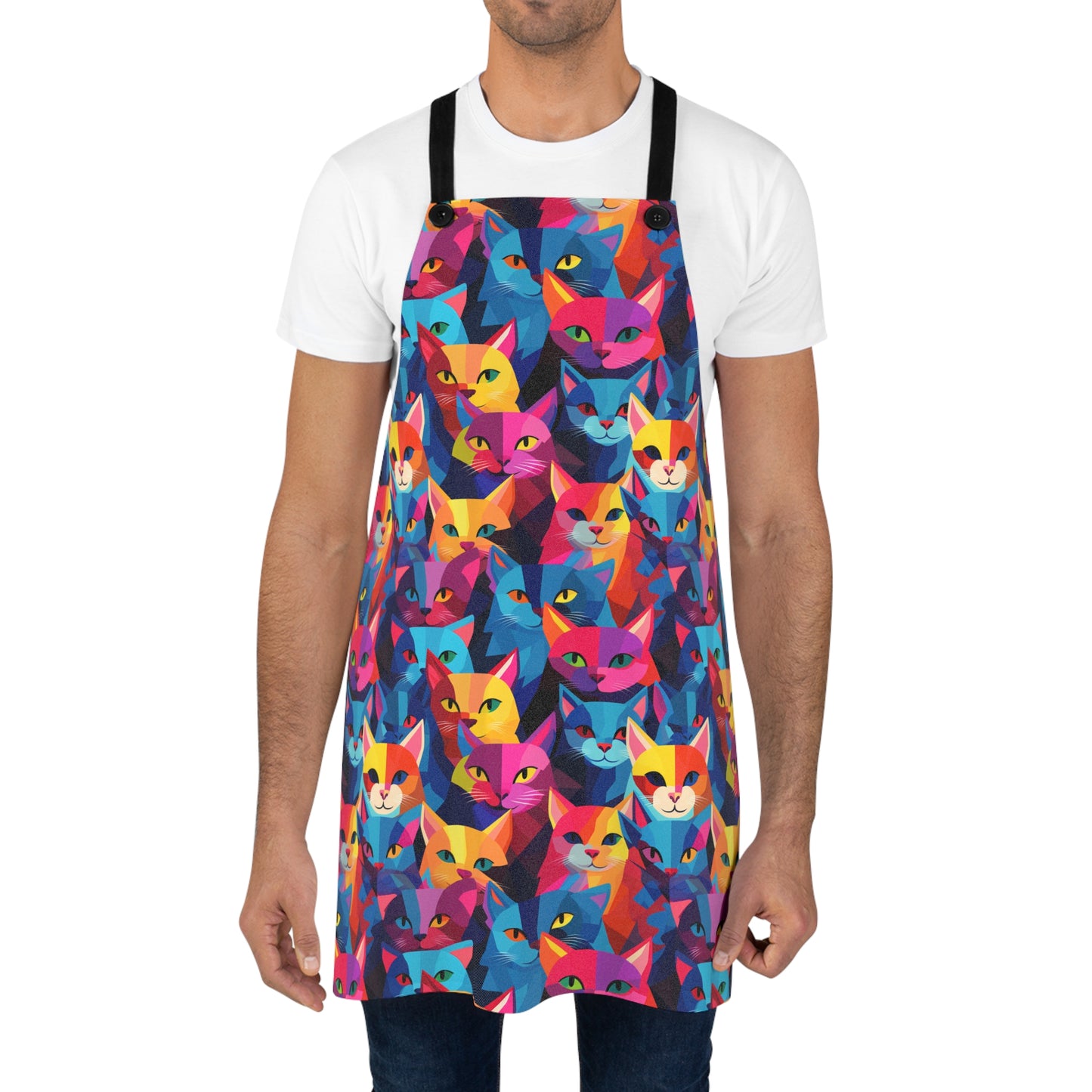 Prismatic Paws Apron