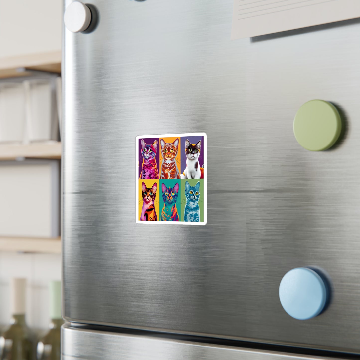 Catty Warhol Vinyl Decal