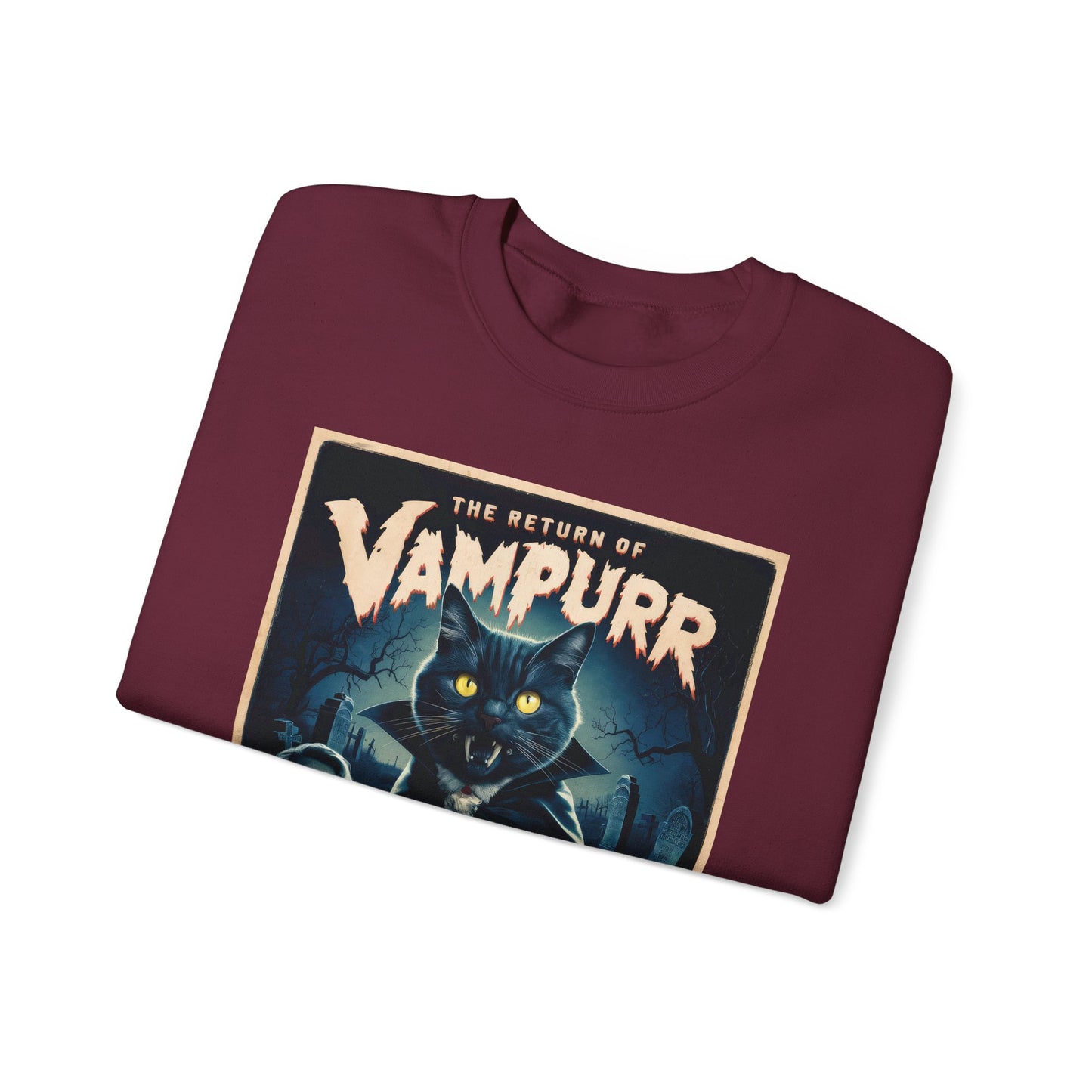 The Return Of Vampurr Movie Crewneck Sweatshirt
