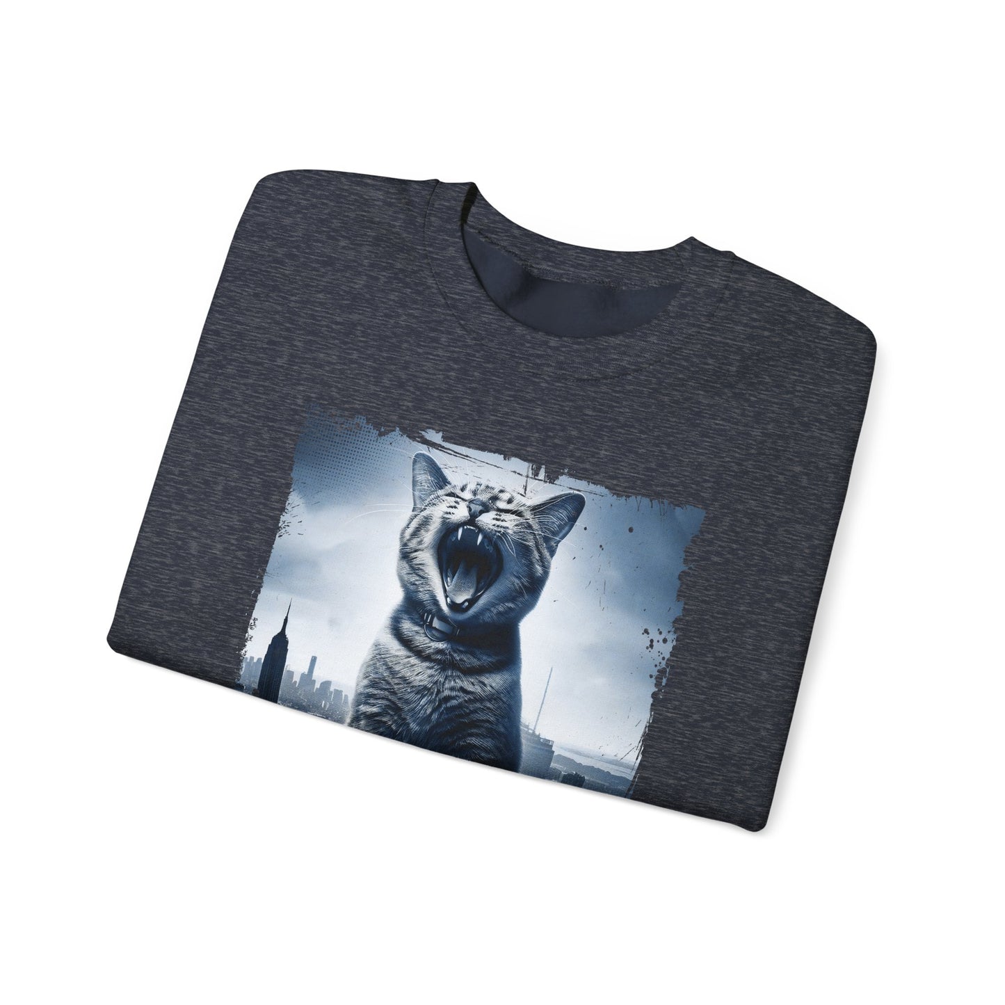 Catzilla Movie Crewneck Sweatshirt