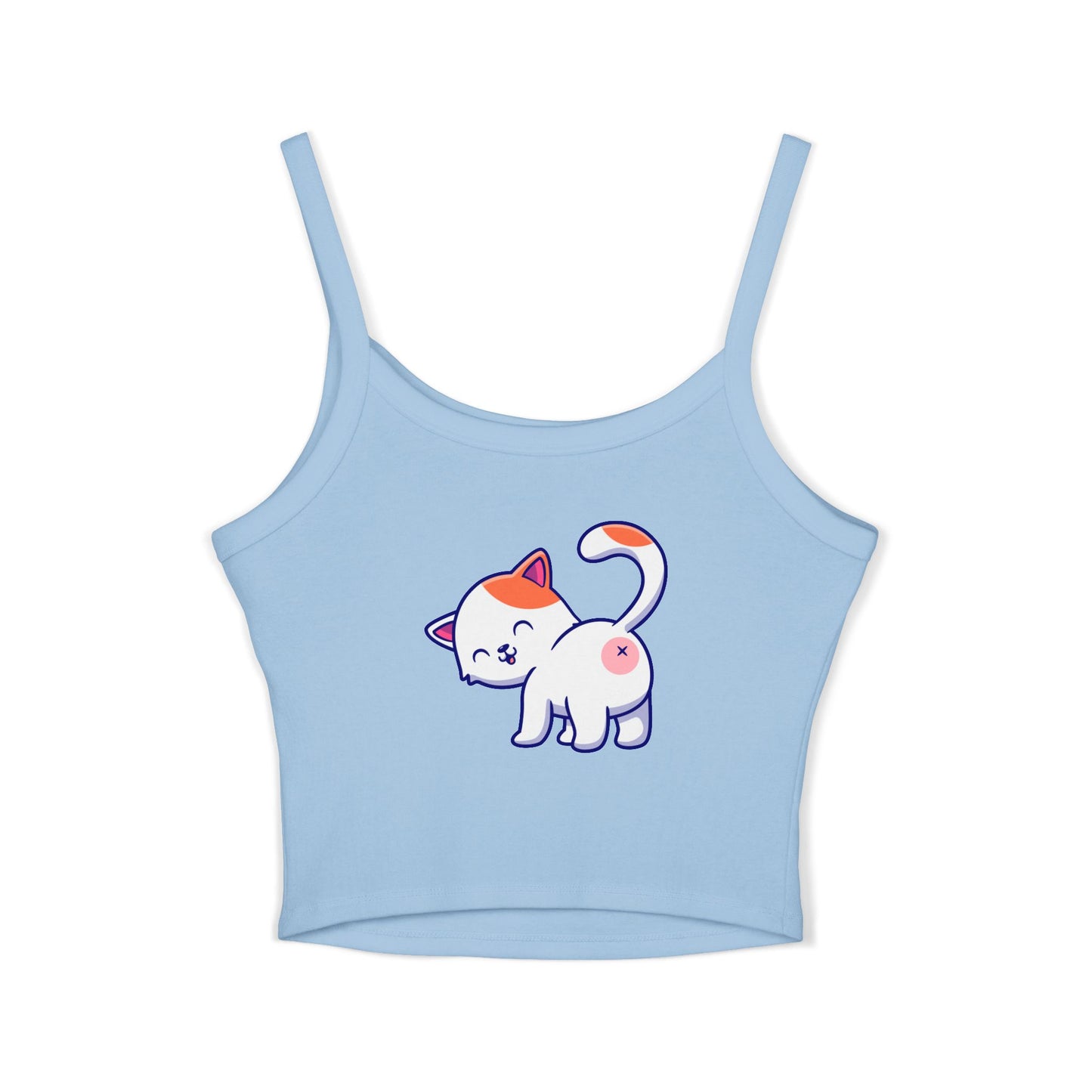 OnlyCats Cat Butt Women's Spaghetti Strap Tank Top