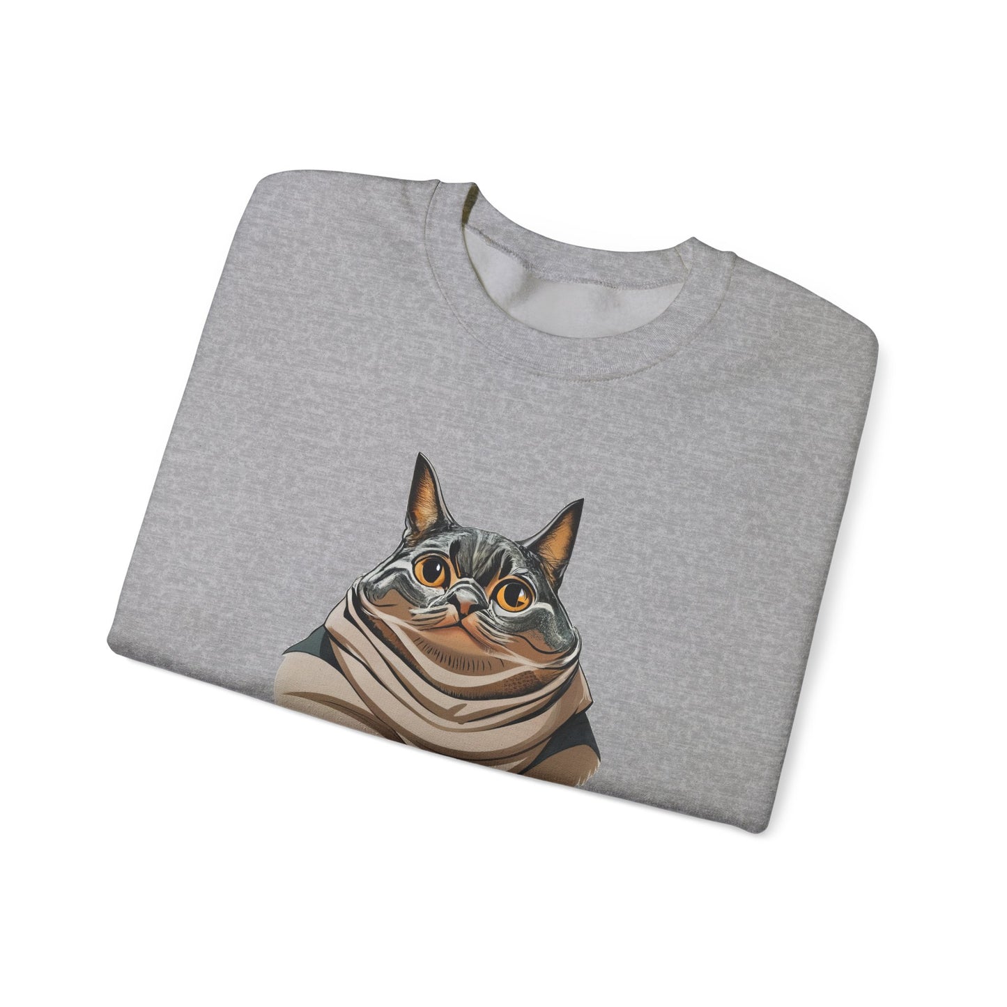 Jabba The Cat Crewneck Sweatshirt