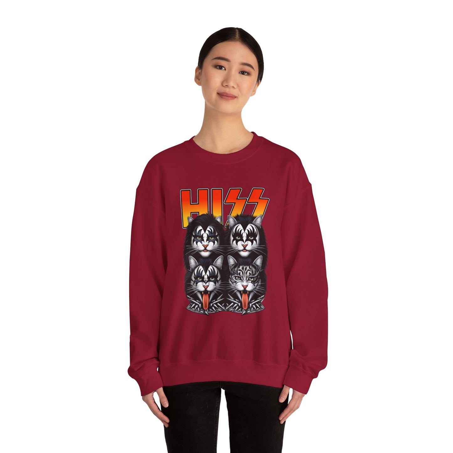 Hiss Band Crewneck Sweatshirt