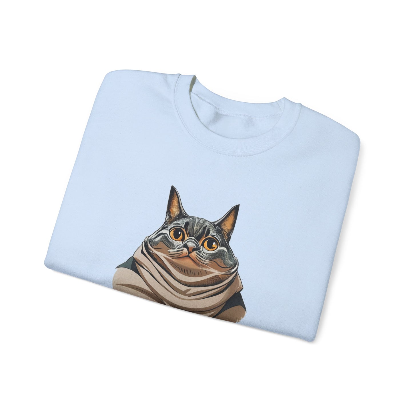 Jabba The Cat Crewneck Sweatshirt