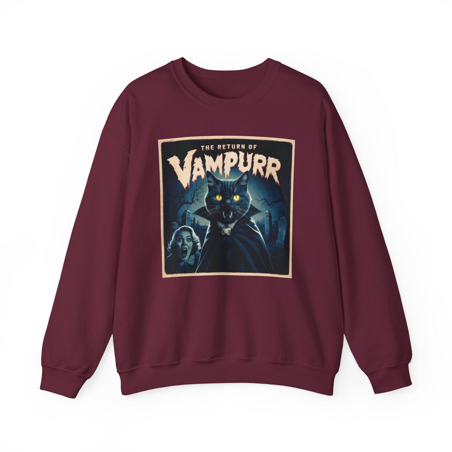 The Return Of Vampurr Movie Crewneck Sweatshirt