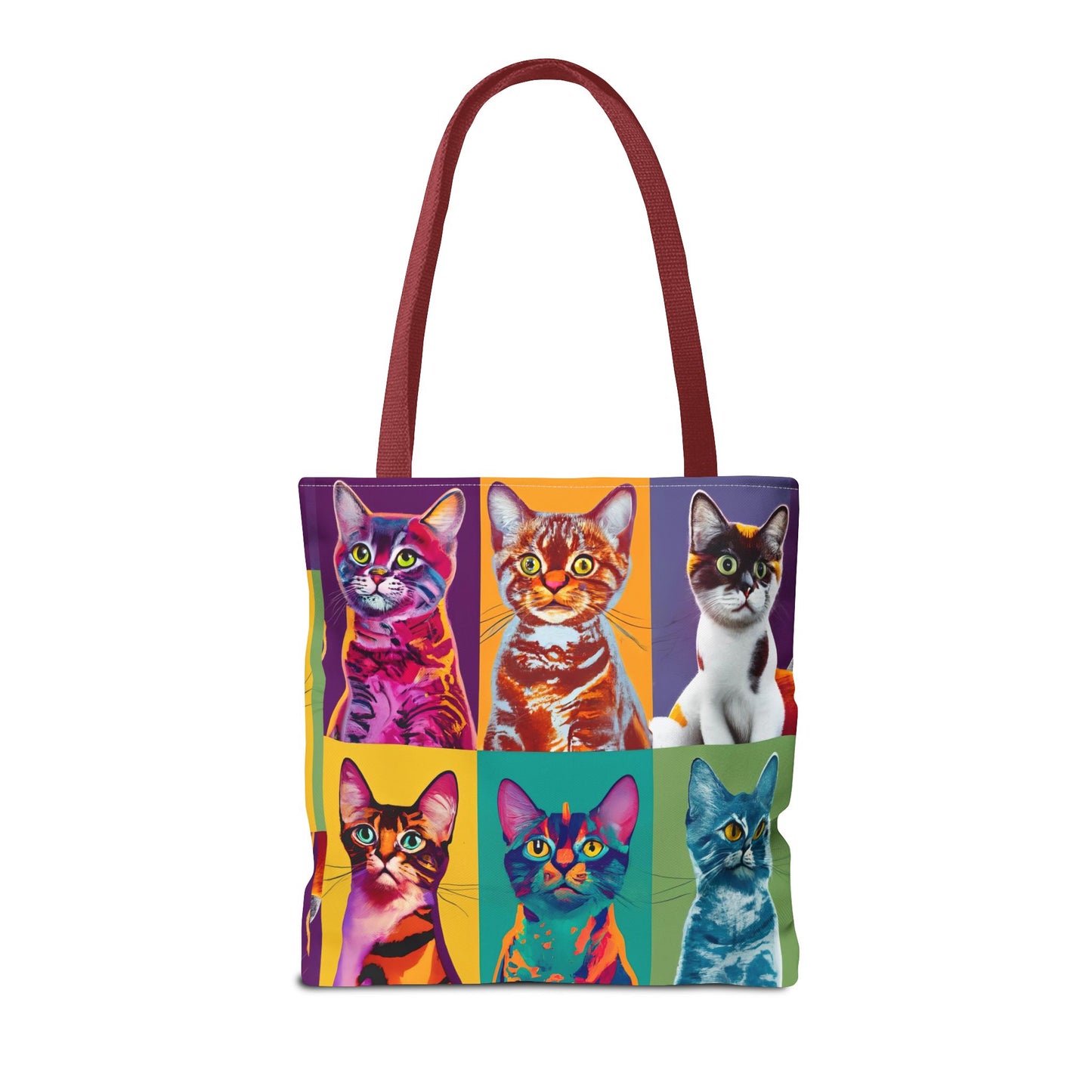 Catty Warhol Tote Bag