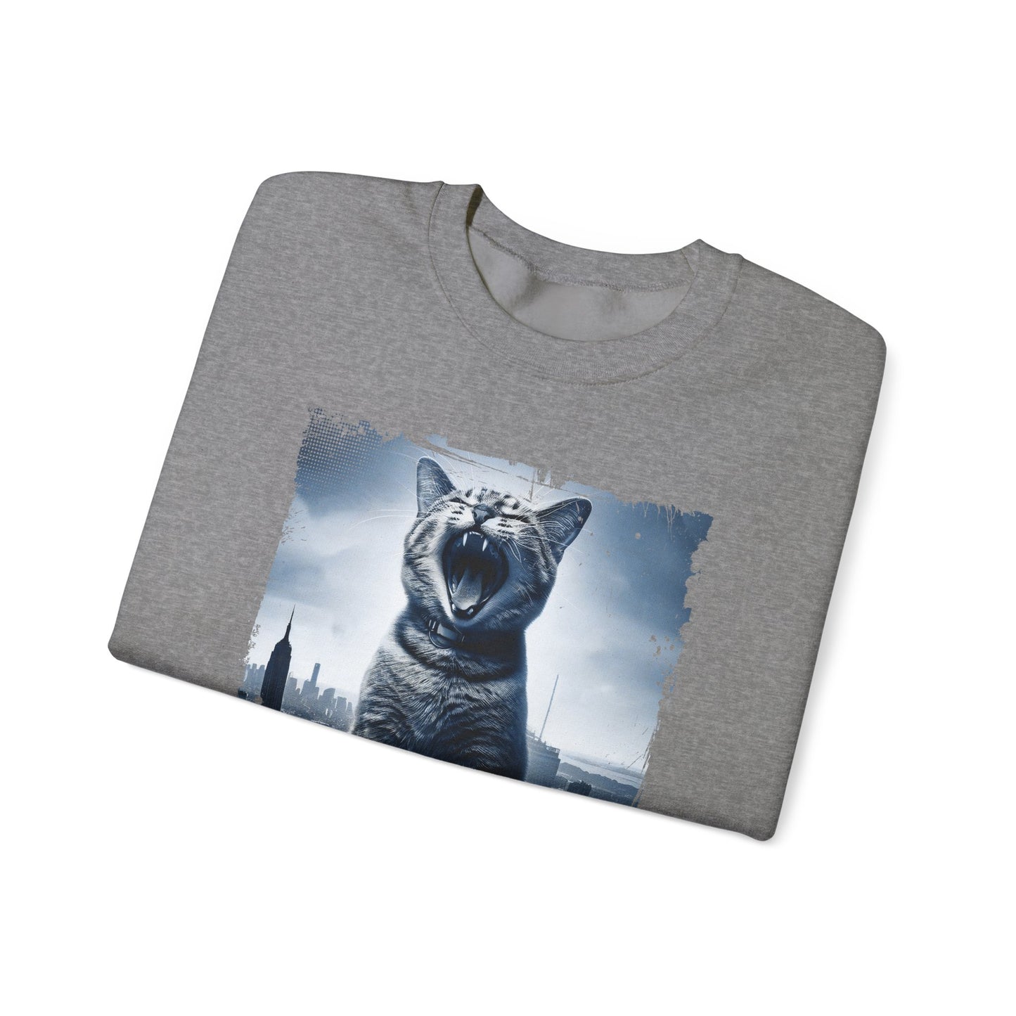 Catzilla Movie Crewneck Sweatshirt