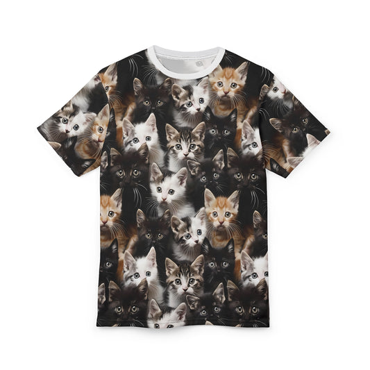 Cozy Kitten Crowd T-Shirt
