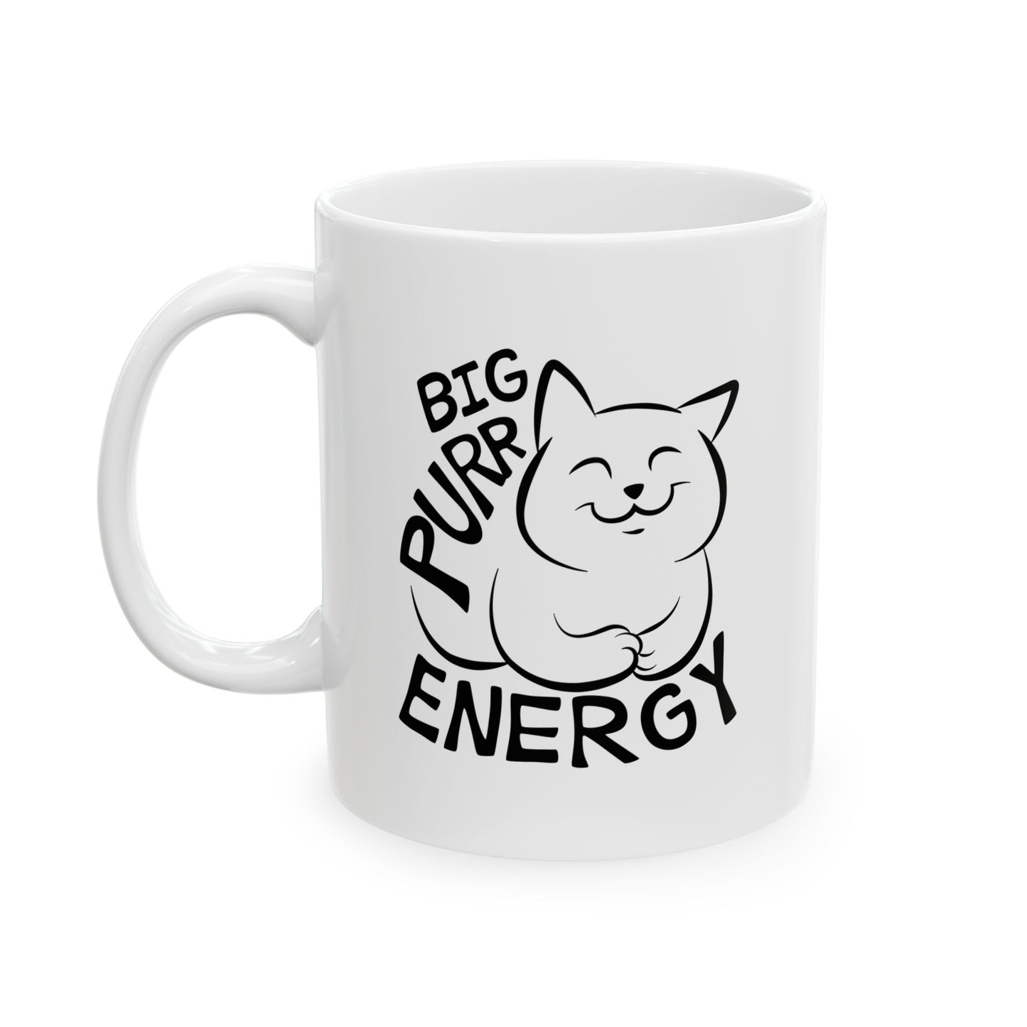 Big Purr Energy Coffee Mug