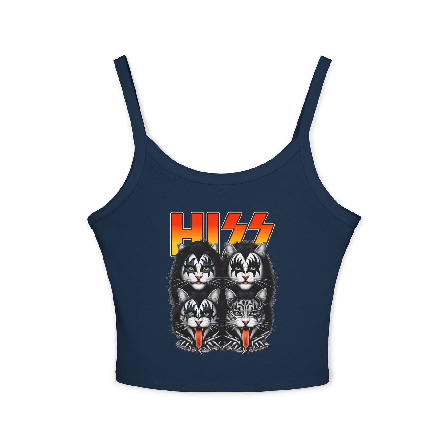 Hiss Band Women's Spaghetti Strap Tank Top