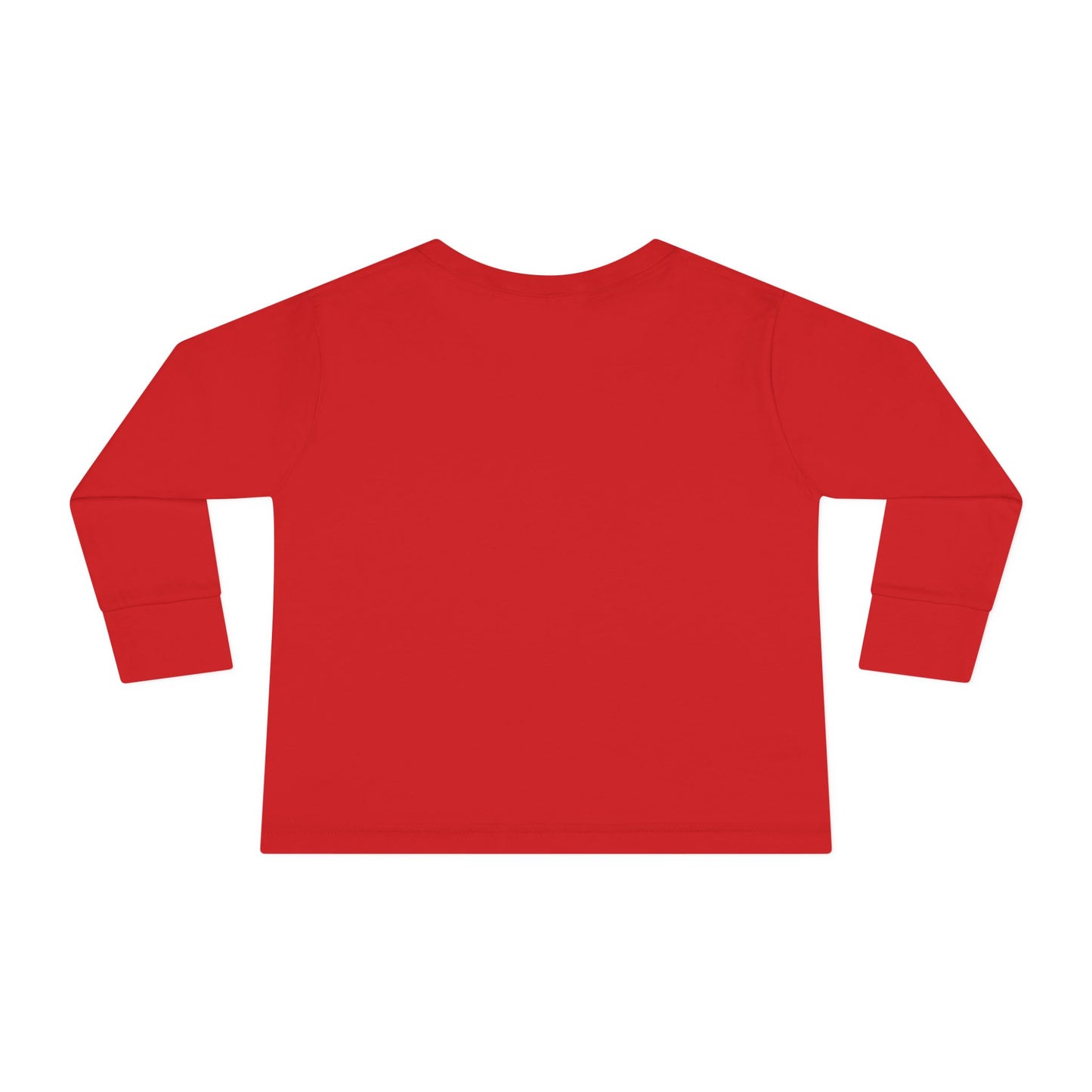 Cat Tail Love Retro Heart Toddler Long Sleeve Tee