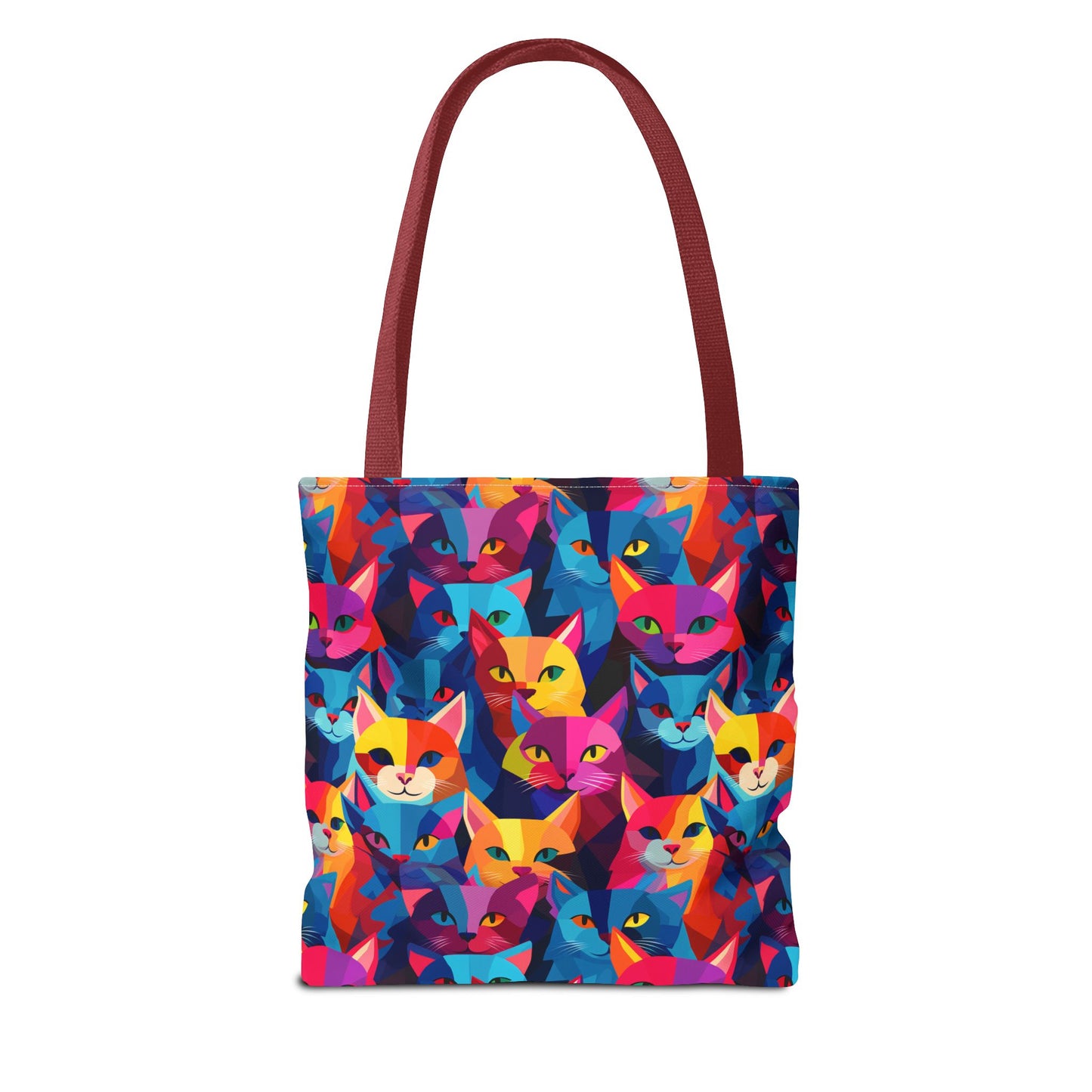 Prismatic Paws Tote Bag