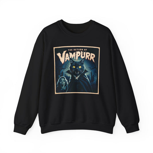 The Return Of Vampurr Movie Crewneck Sweatshirt