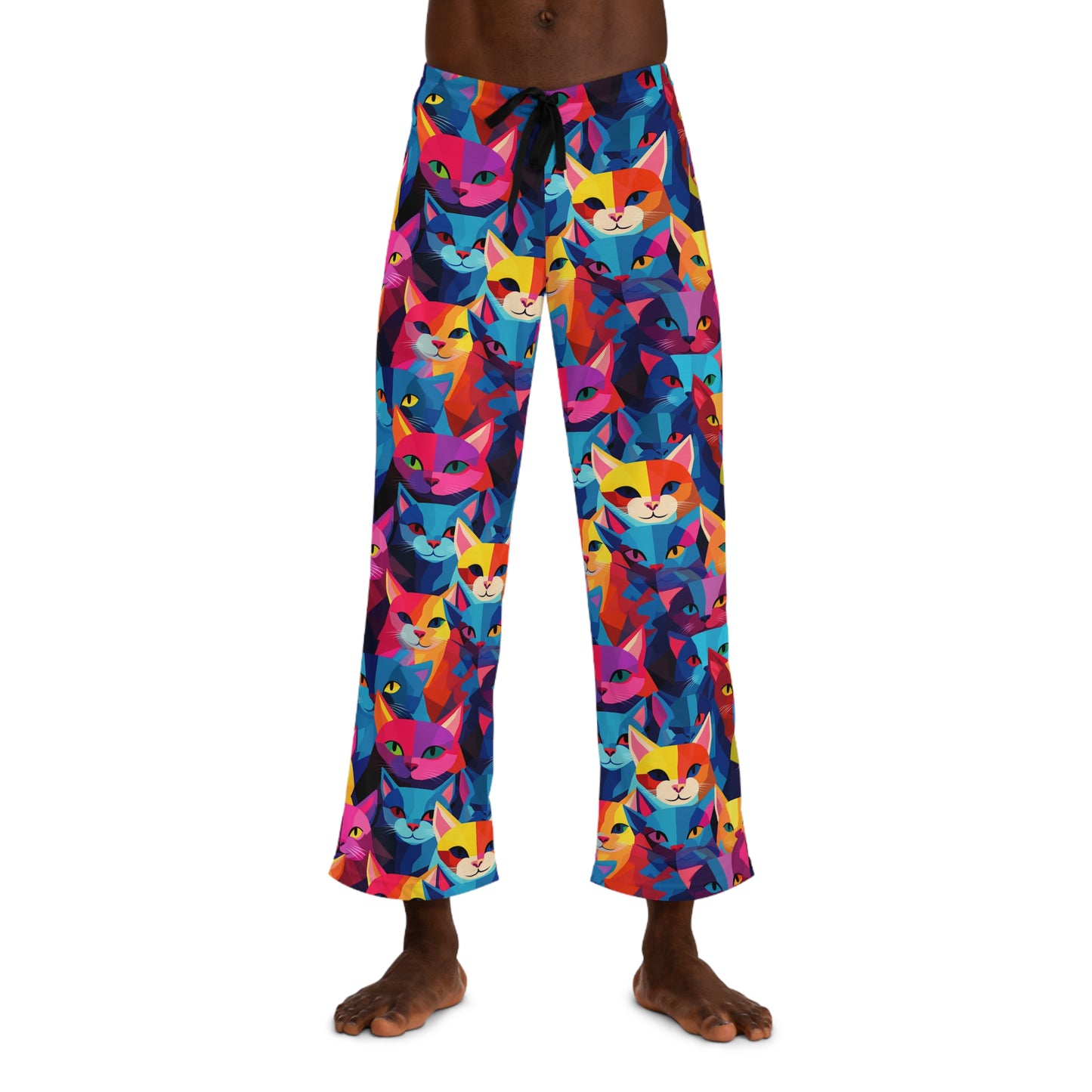 Prismatic Paws Men's Pajama Pants