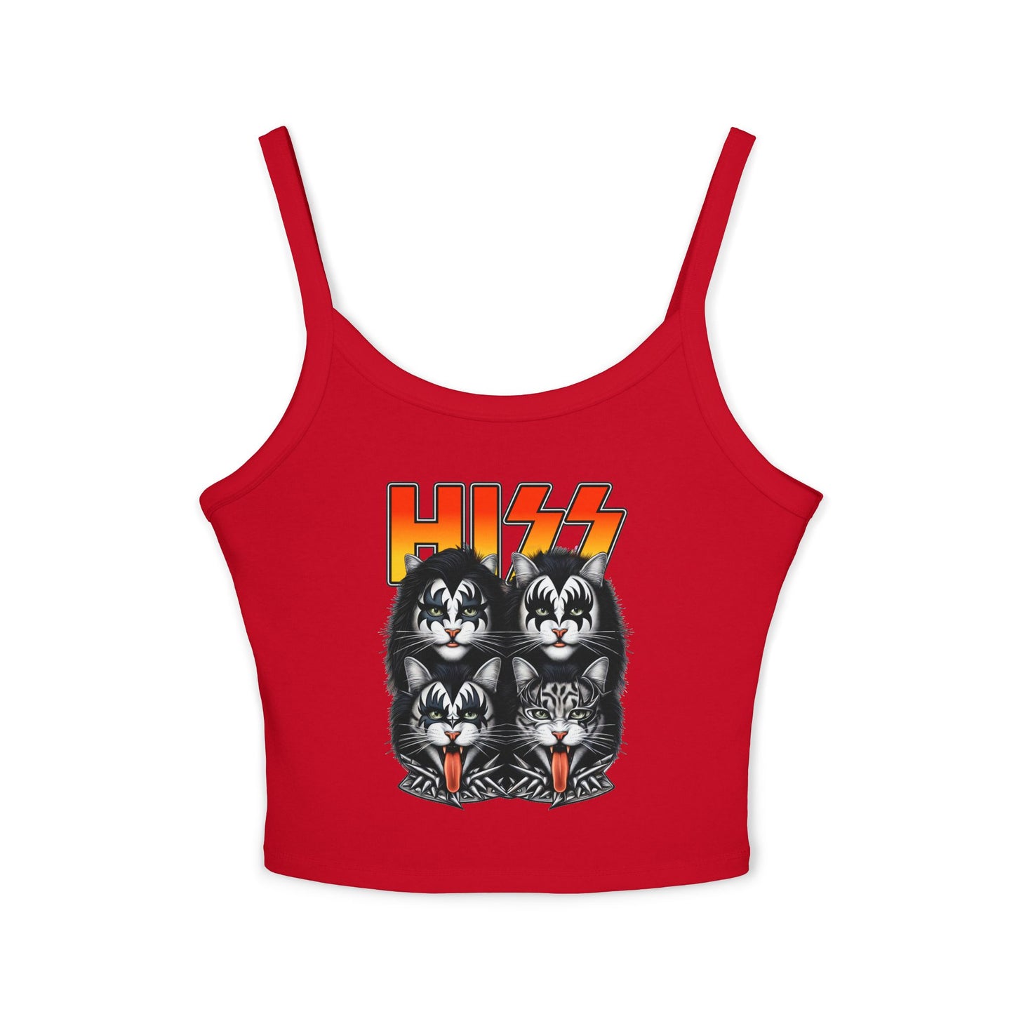 Hiss Band Women's Spaghetti Strap Tank Top