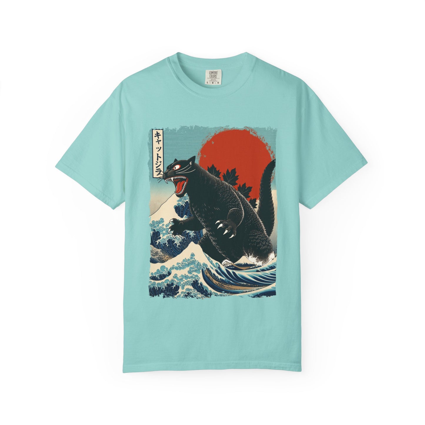 Catzilla Japanese Art T-Shirt