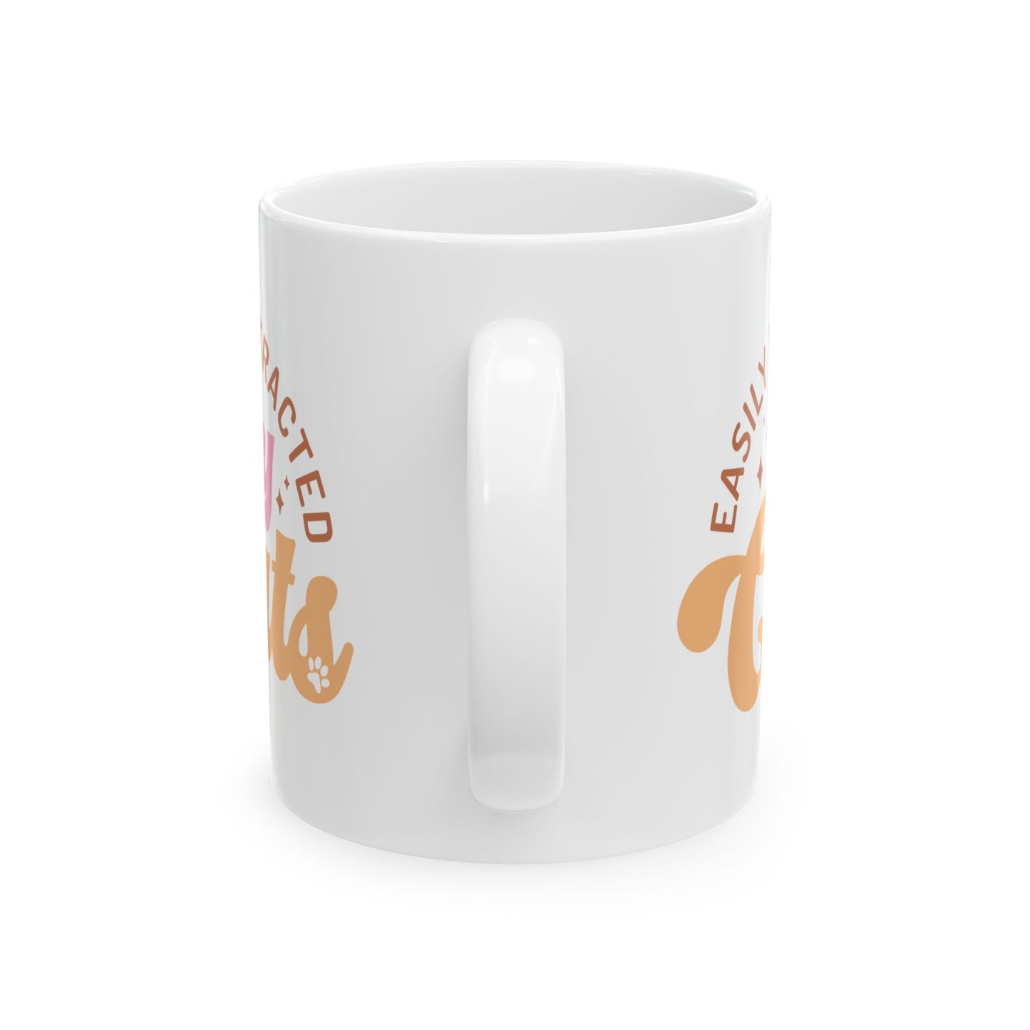 Easily Distracted by Cats Coffee Mug