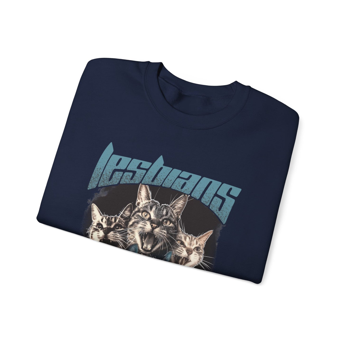Lesbians Eat What?? Crewneck Sweatshirt