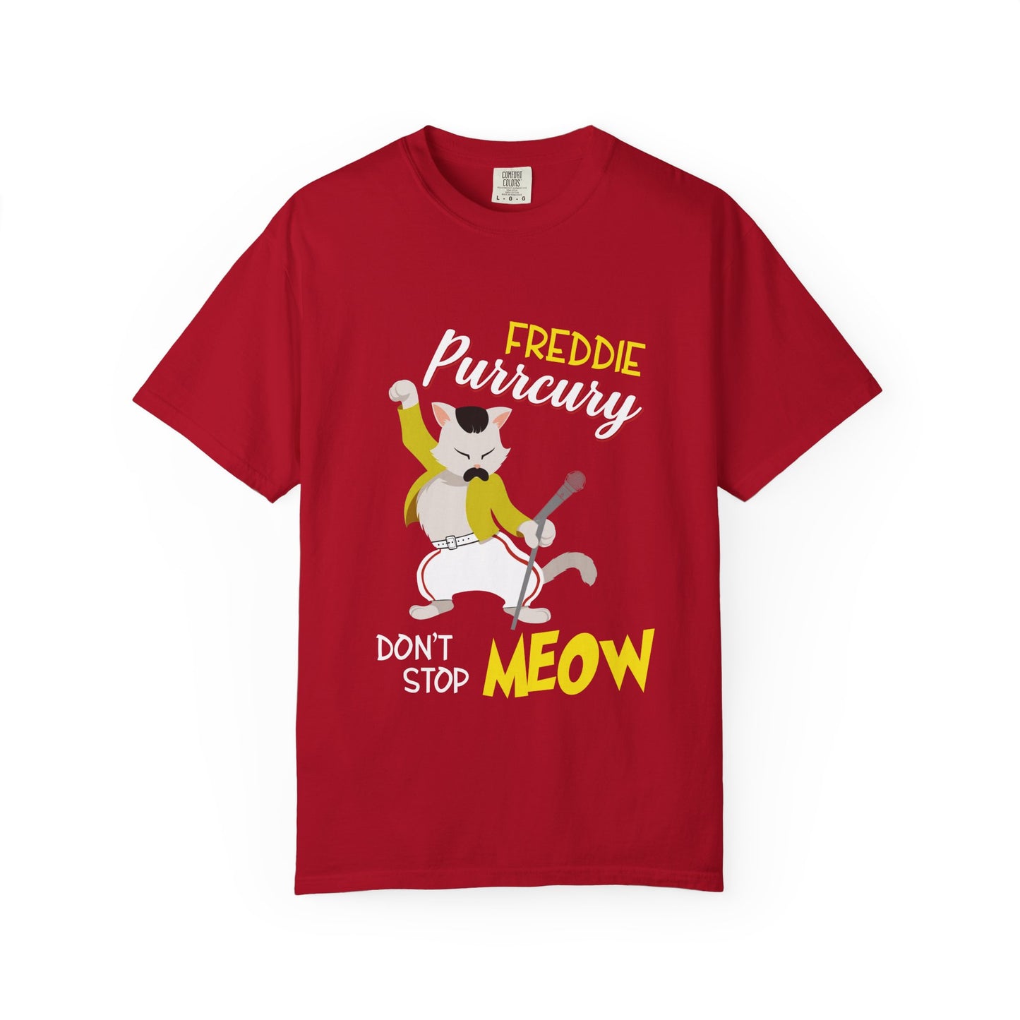 Freddie Purrcury Don’t Stop Meow T-Shirt