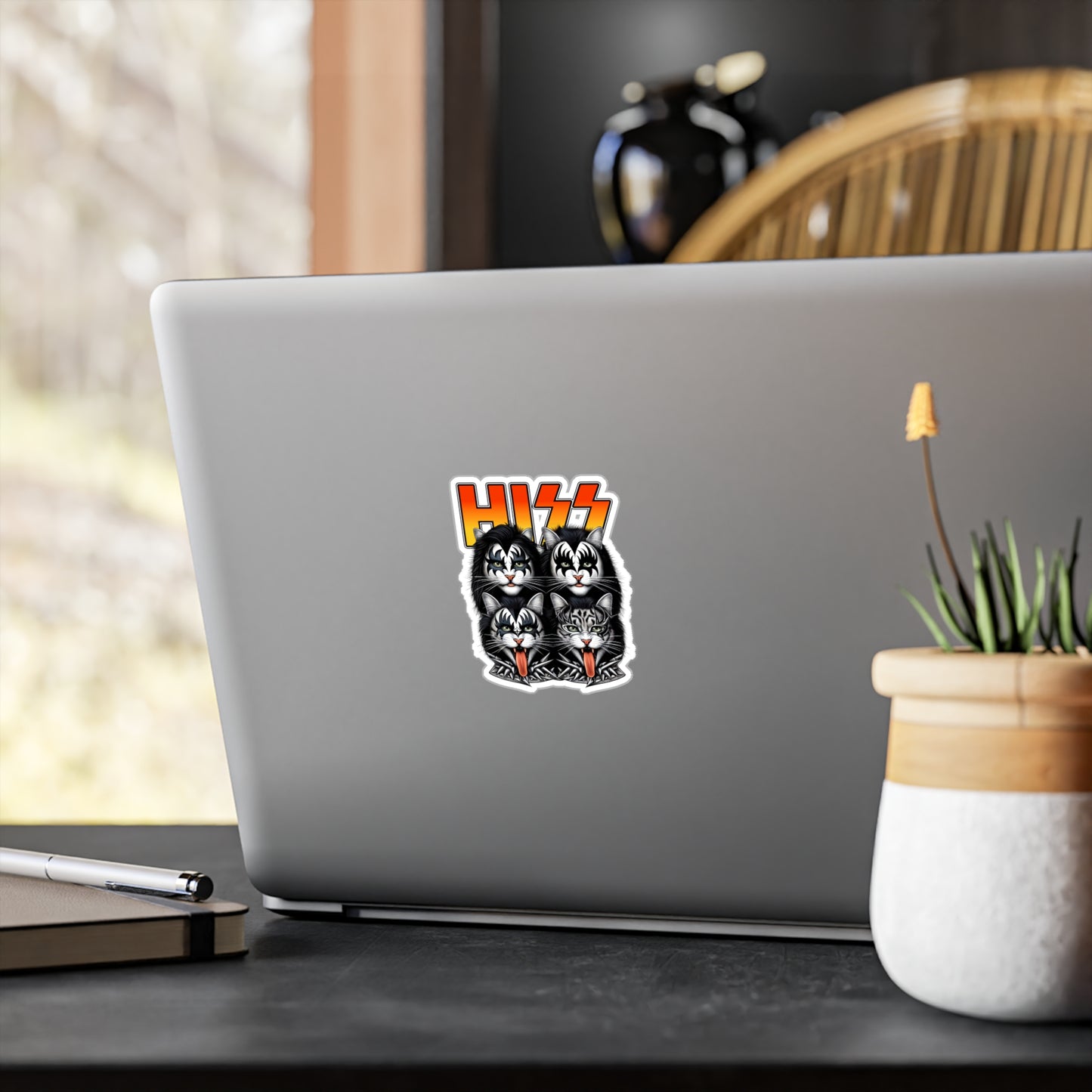 Hiss Band Vinyl Decal