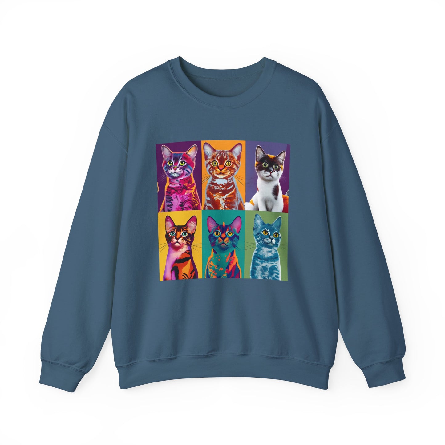 Catty Warhol Crewneck Sweatshirt